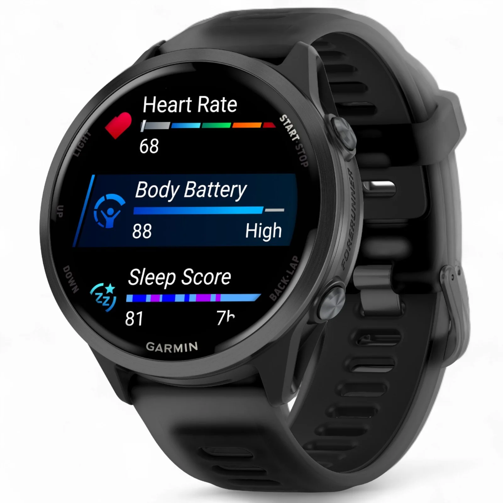 Garmin Forerunner® 570 Smartwatch 47mm - Black - Image 4