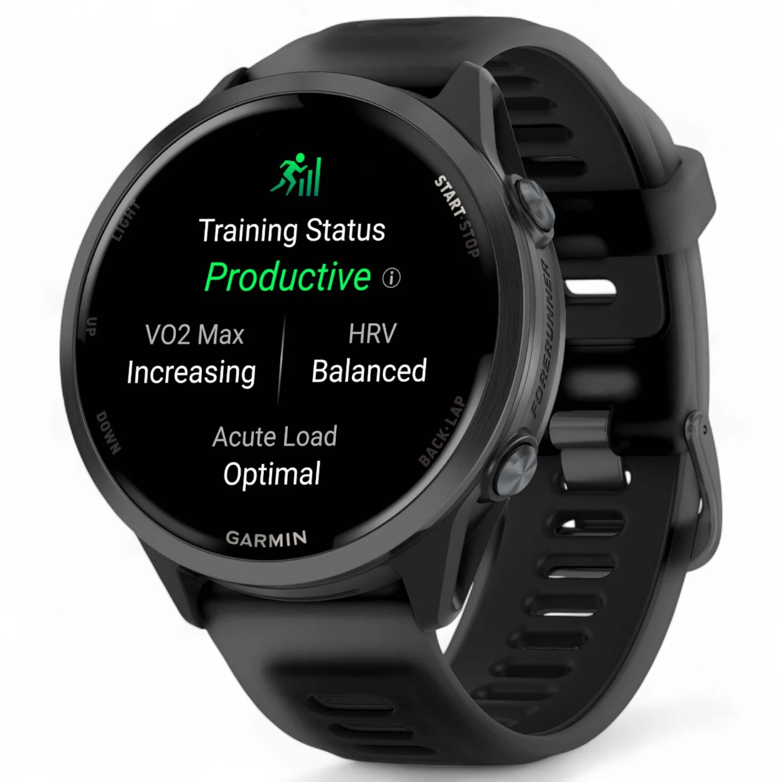 Garmin Forerunner® 570 Smartwatch 47mm - Black - Image 5