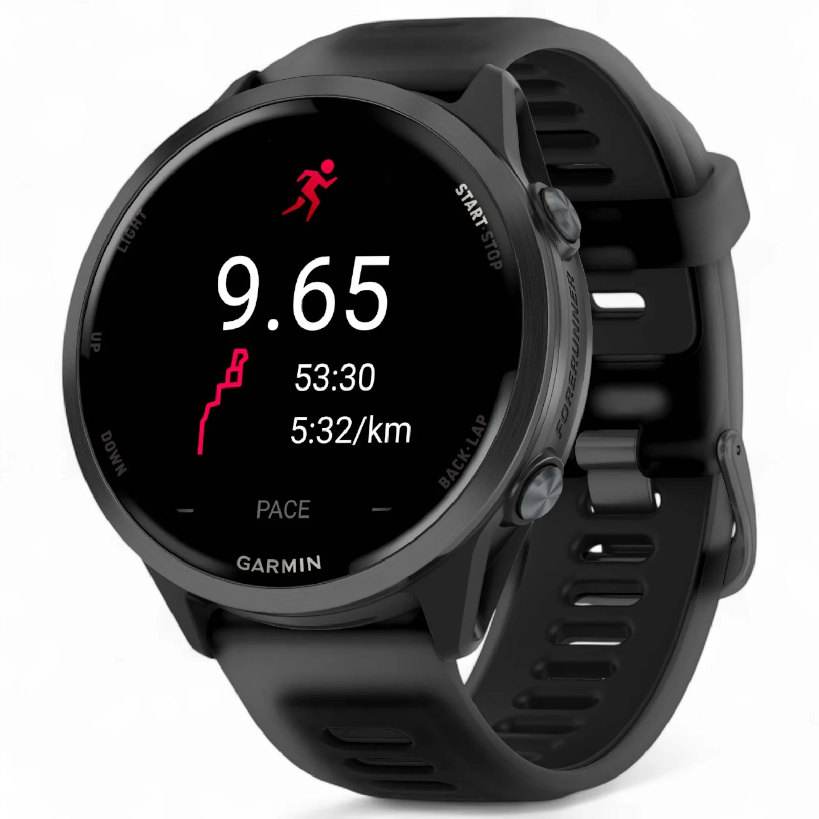 Garmin Forerunner® 570 Smartwatch 47mm - Black - Image 6