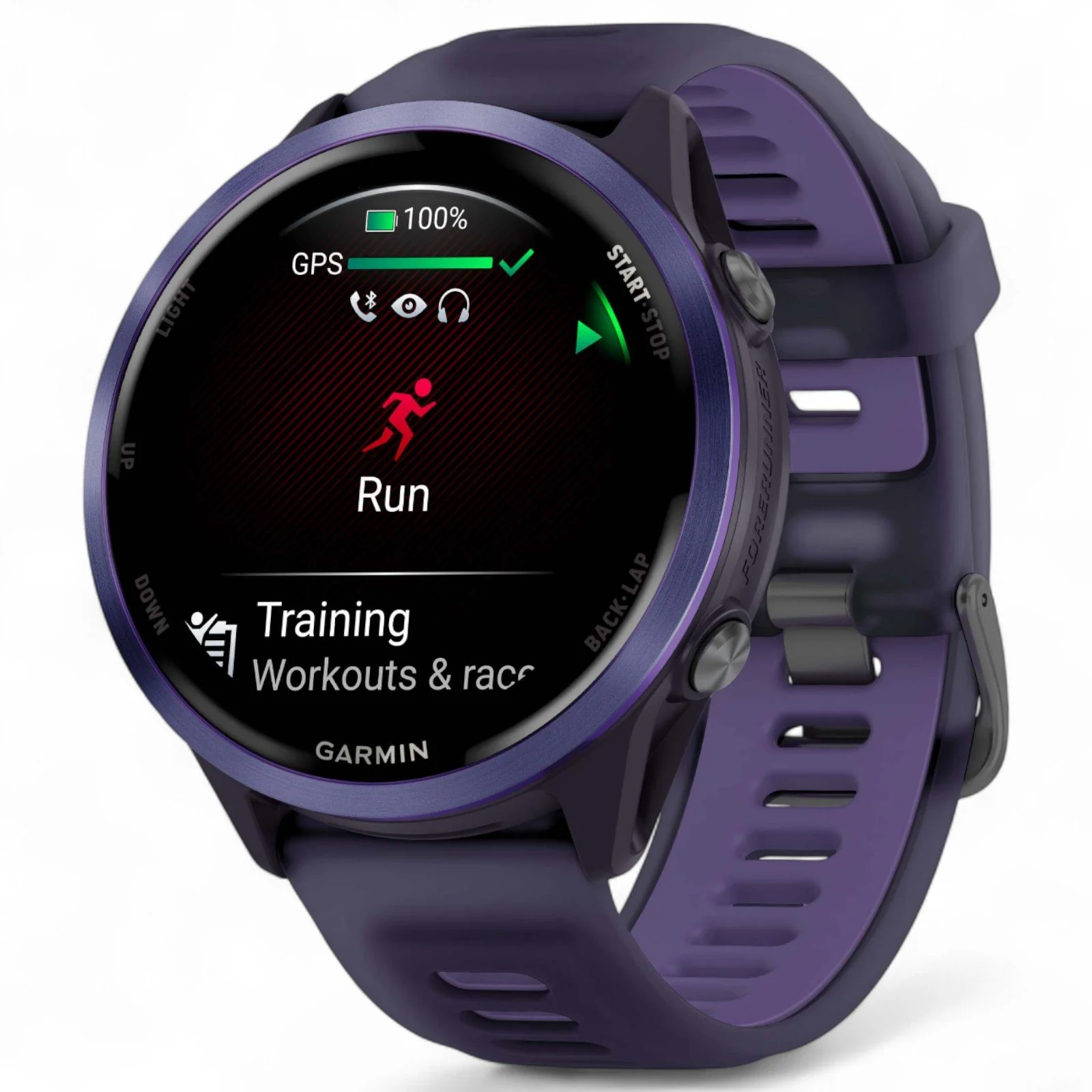 Garmin Forerunner® 570 Smartwatch 47mm - Purple - Image 10
