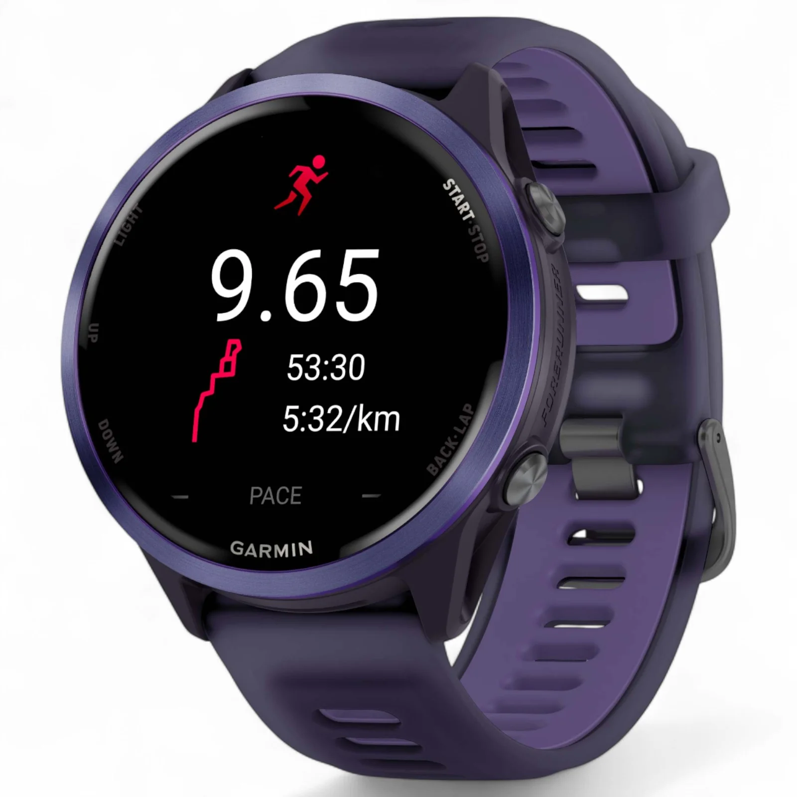 Garmin Forerunner® 570 Smartwatch 47mm - Purple - Image 11