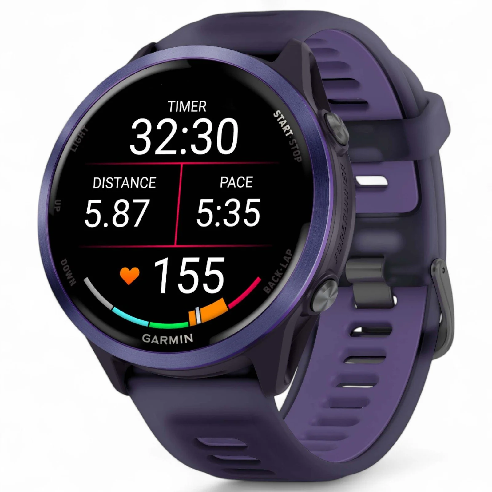 Garmin Forerunner® 570 Smartwatch 47mm - Purple - Image 4