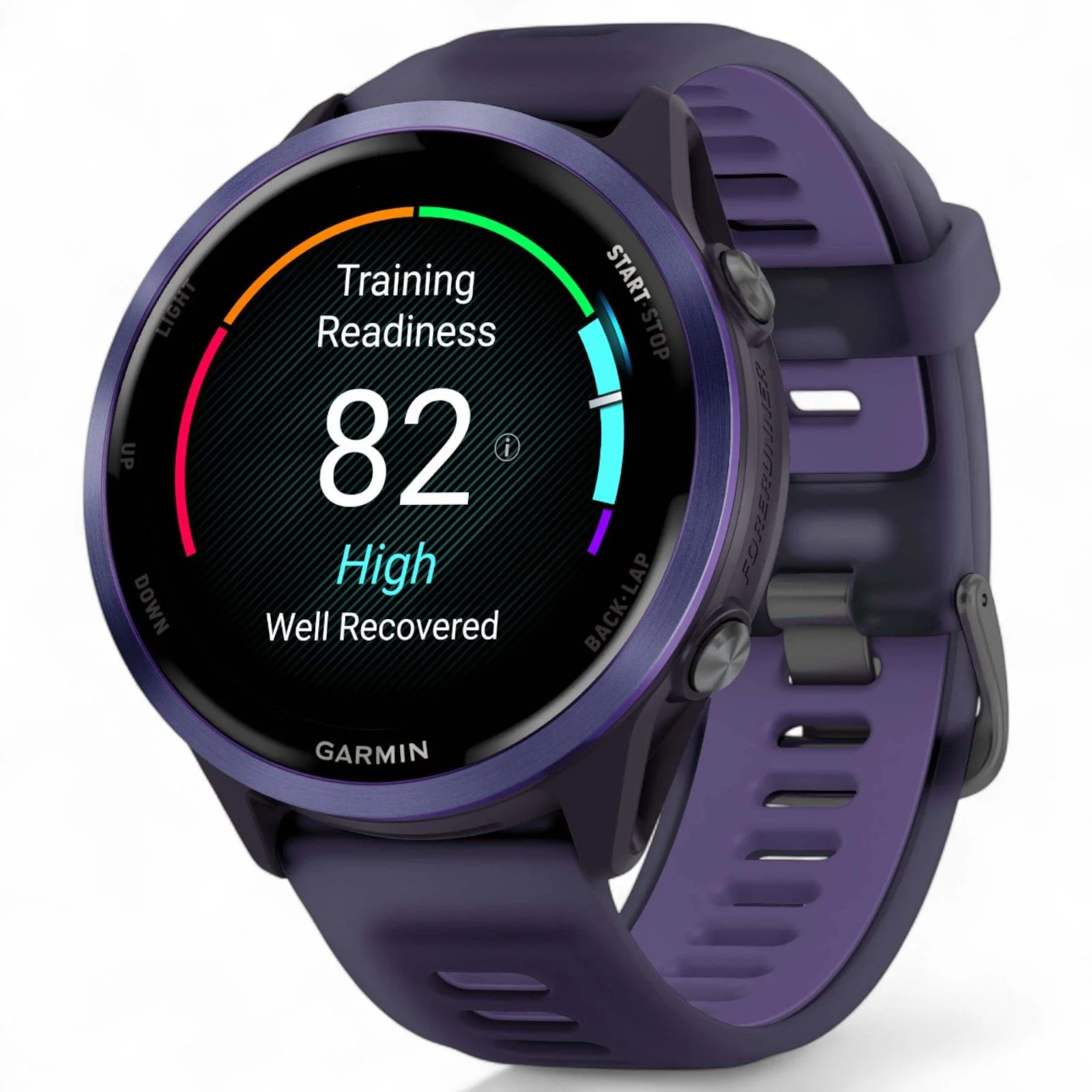Garmin Forerunner® 570 Smartwatch 47mm - Purple - Image 6