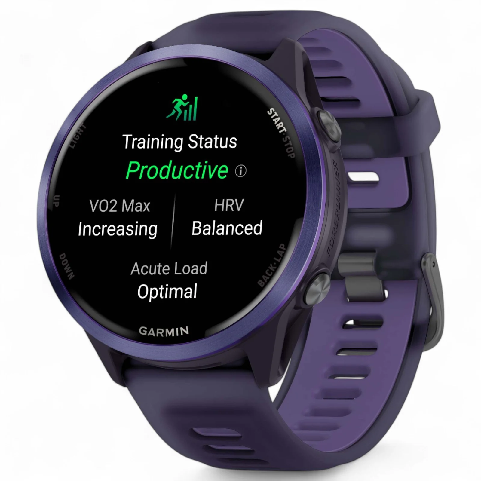Garmin Forerunner® 570 Smartwatch 47mm - Purple - Image 8