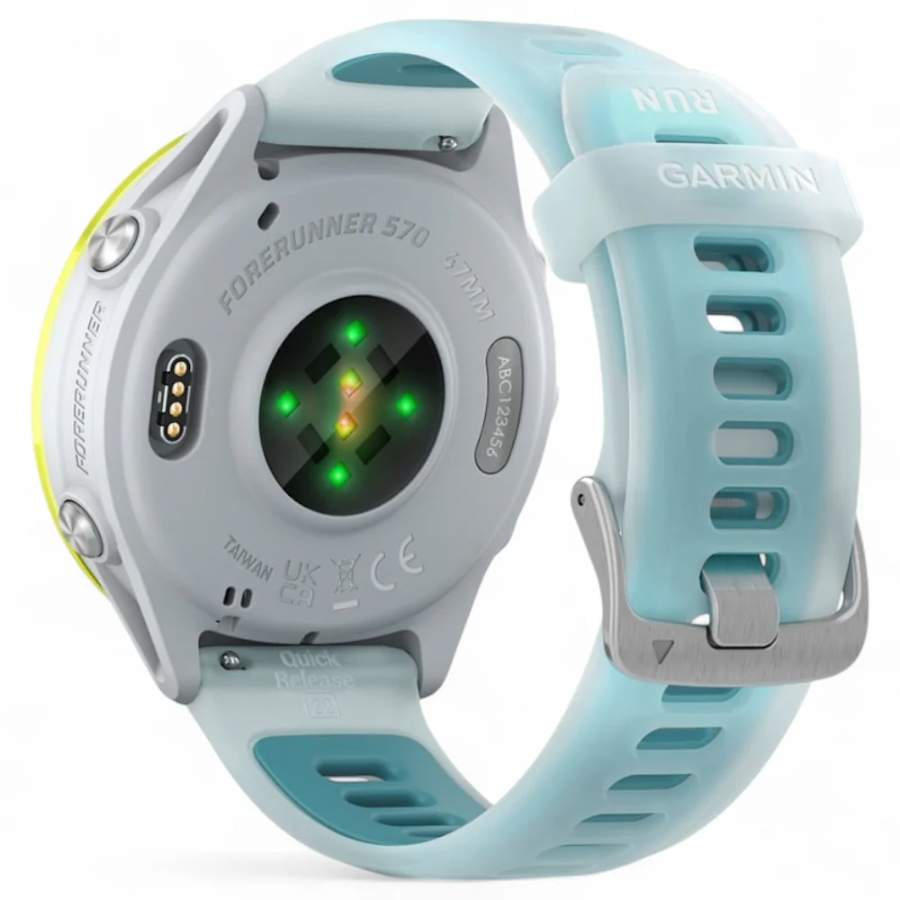 Garmin Forerunner® 570 Smartwatch 47mm - White - Image 2