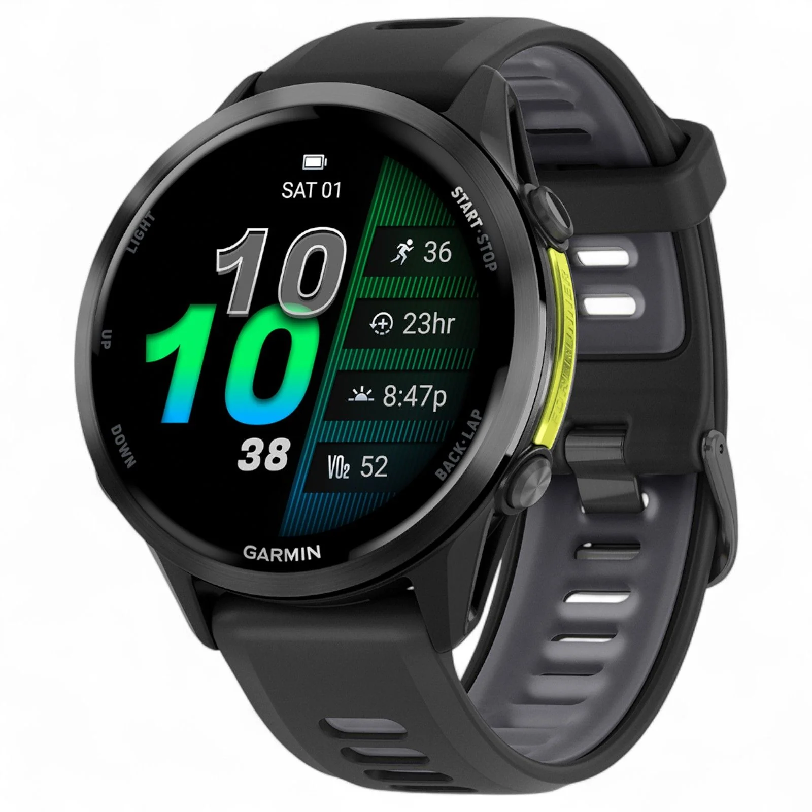 Garmin Forerunner® 970 Smartwatch - Black - Image 2