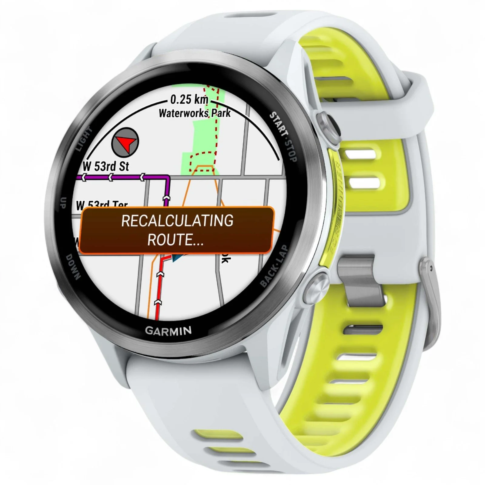 Garmin Forerunner® 970 Smartwatch - White - Image 10