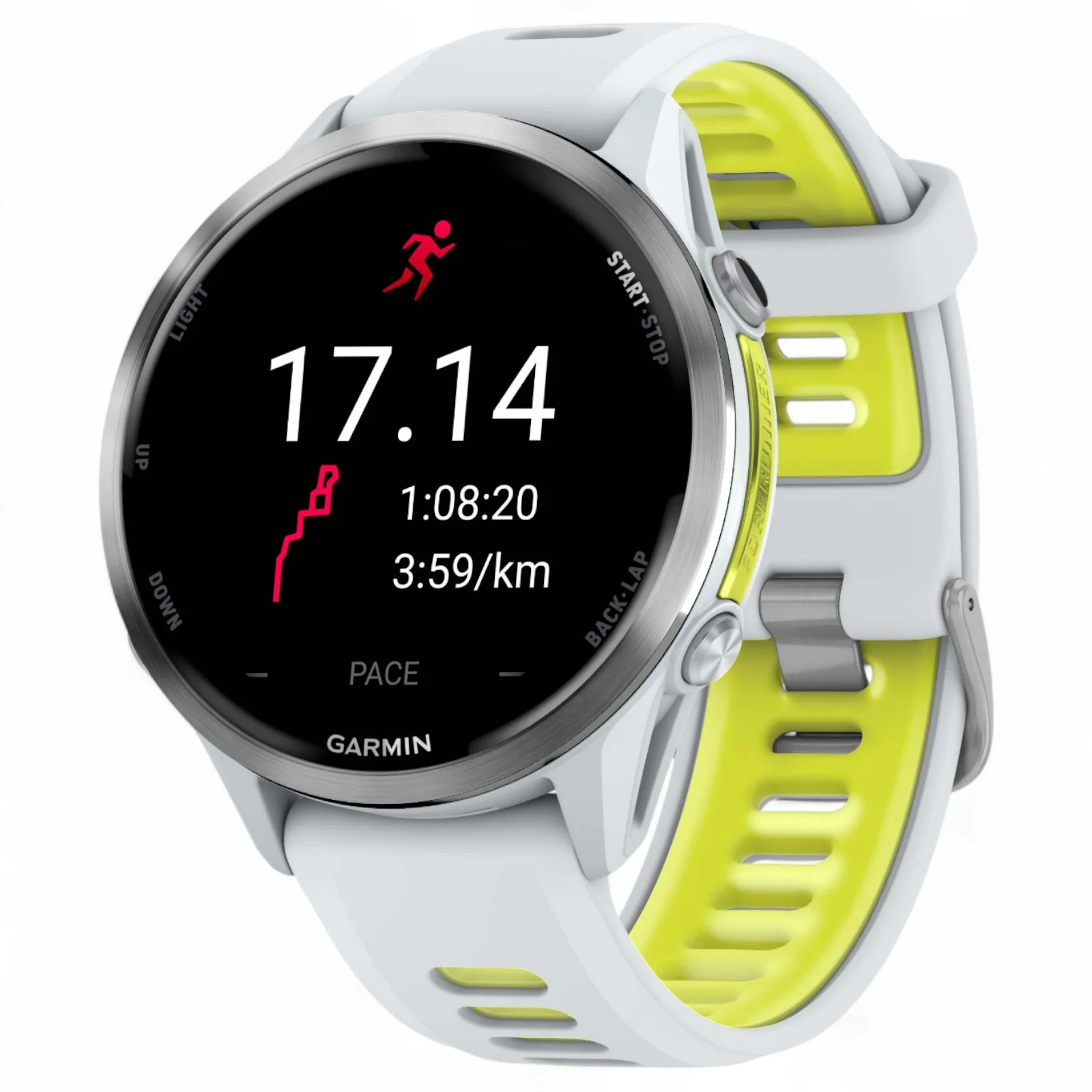 Garmin Forerunner® 970 Smartwatch - White - Image 11