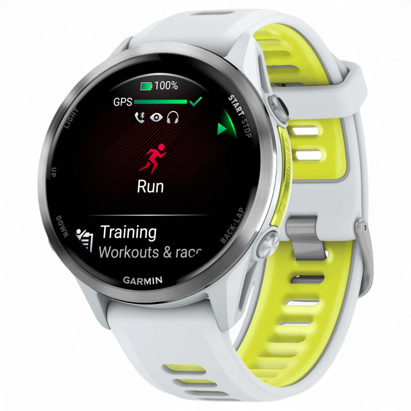 Garmin Forerunner® 970 Smartwatch - White - Image 12