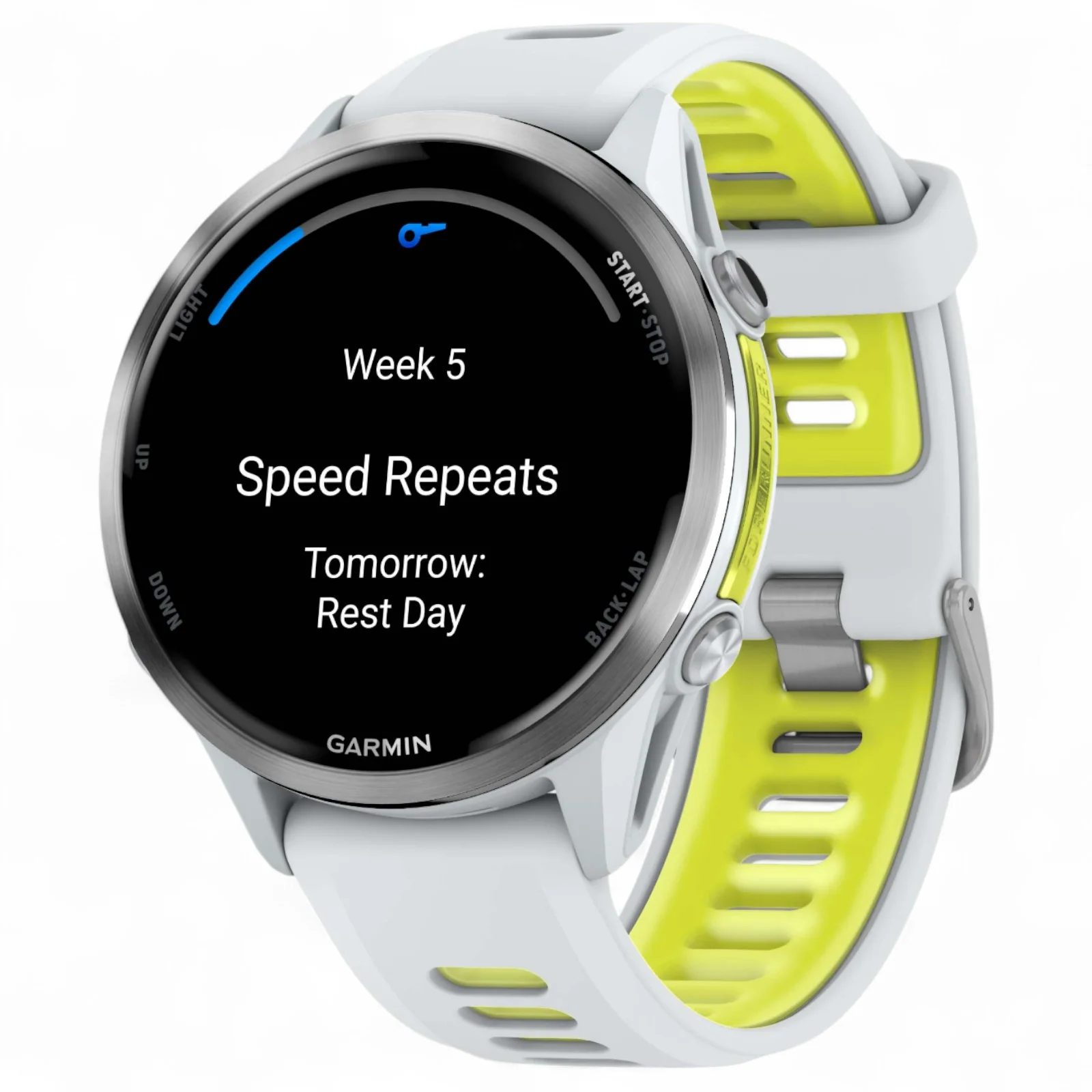 Garmin Forerunner® 970 Smartwatch - White - Image 13