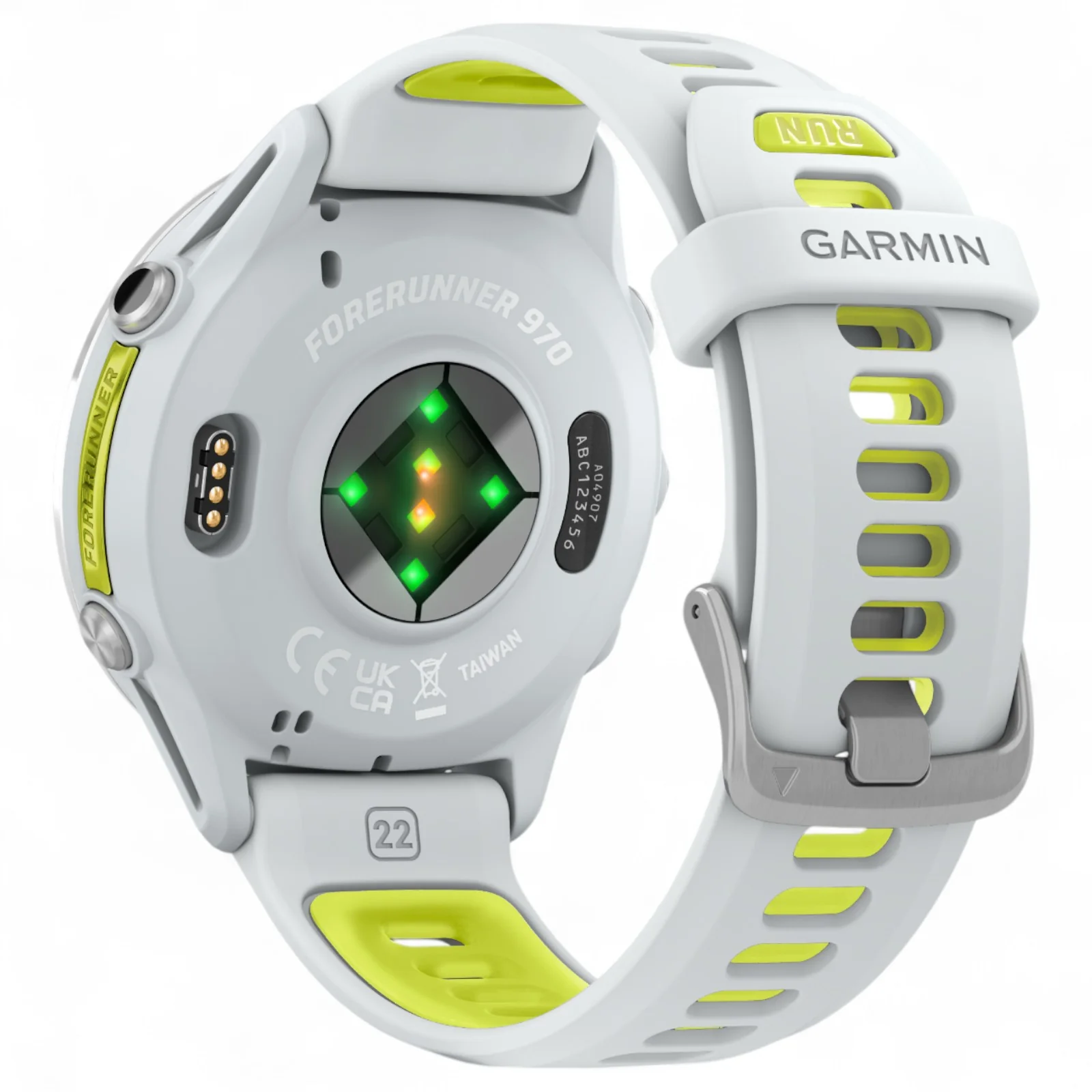 Garmin Forerunner® 970 Smartwatch - White - Image 2