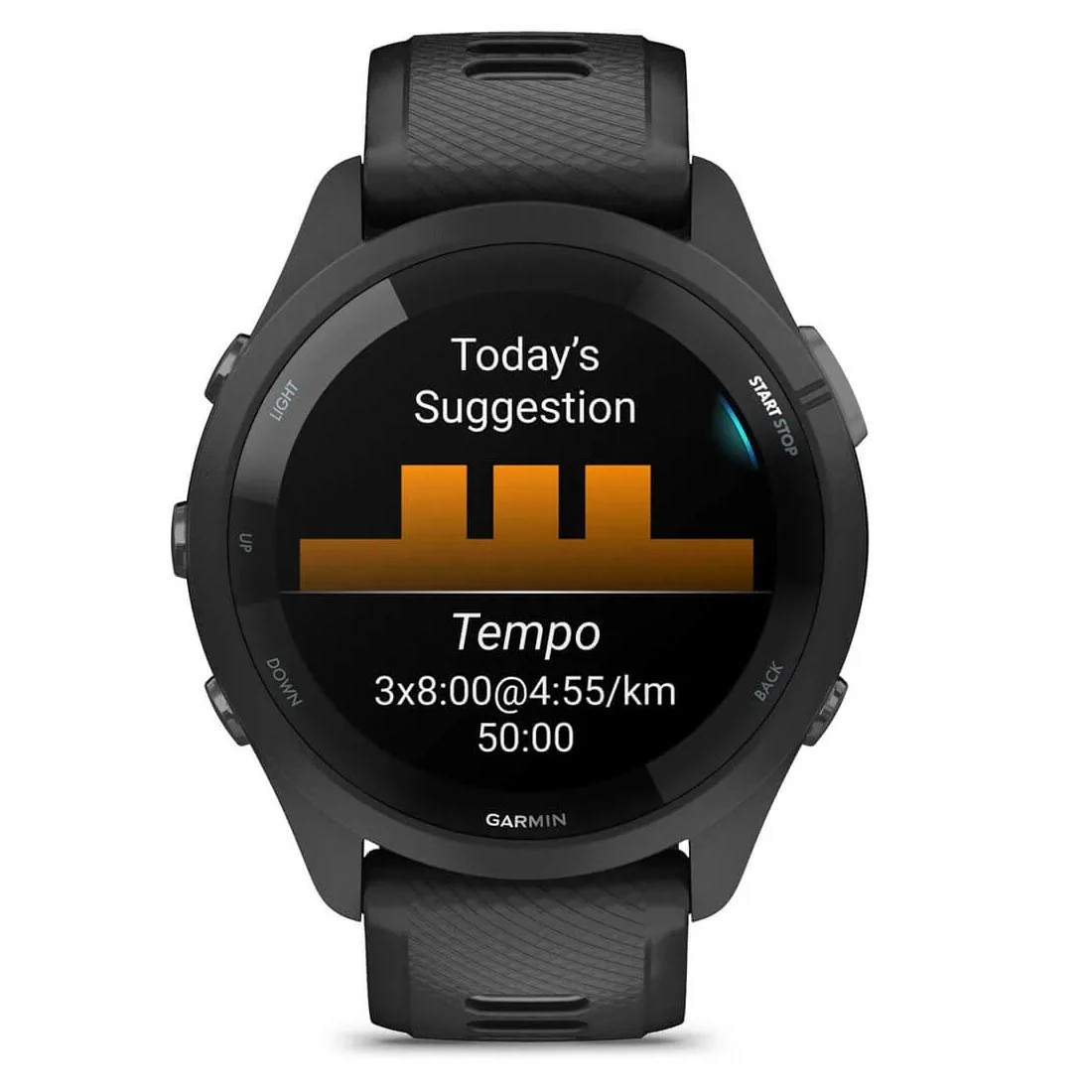 Garmin Forerunner® 265 Music Smartwatch - Black - Image 4