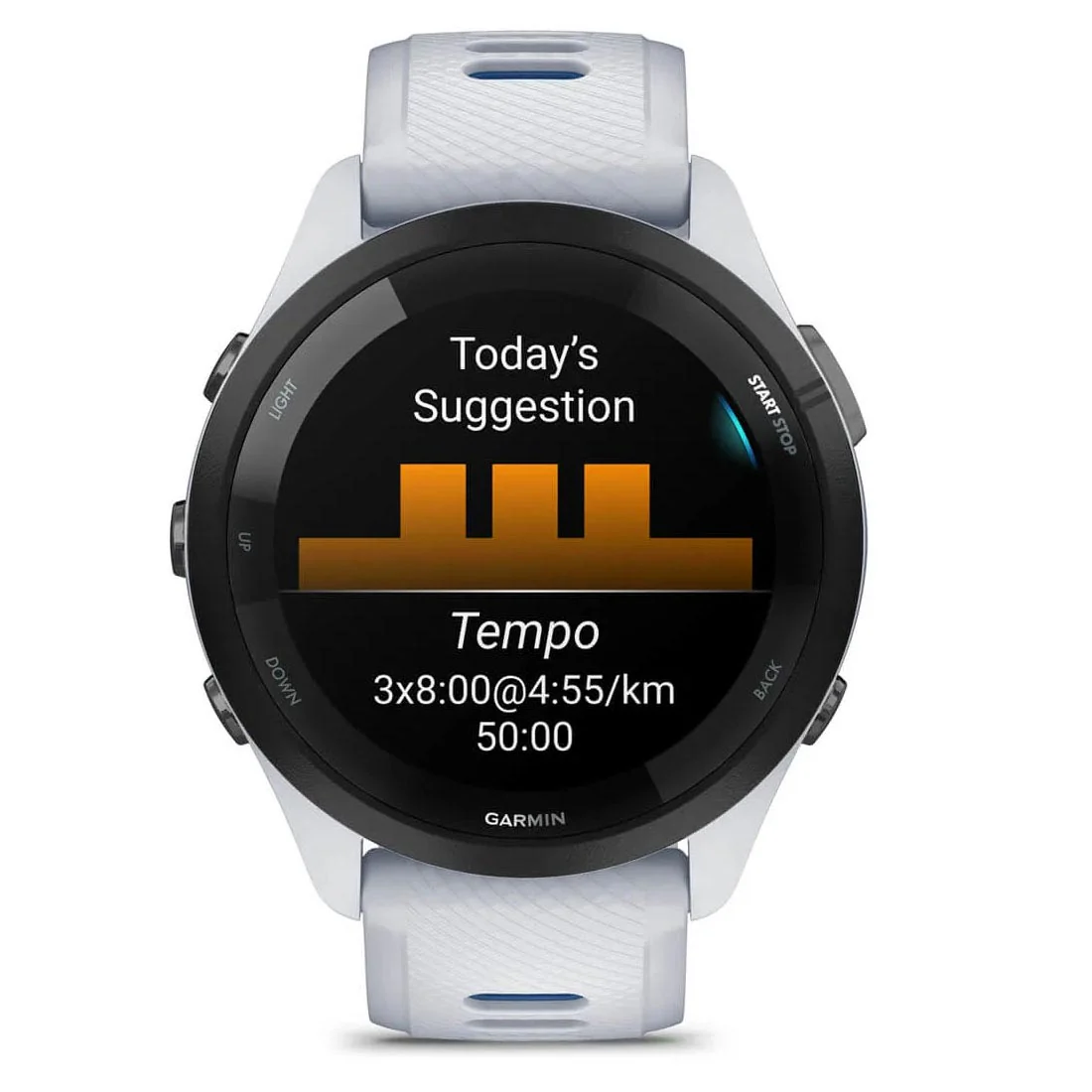 Garmin Forerunner® 265 Music Smartwatch - White - Image 4