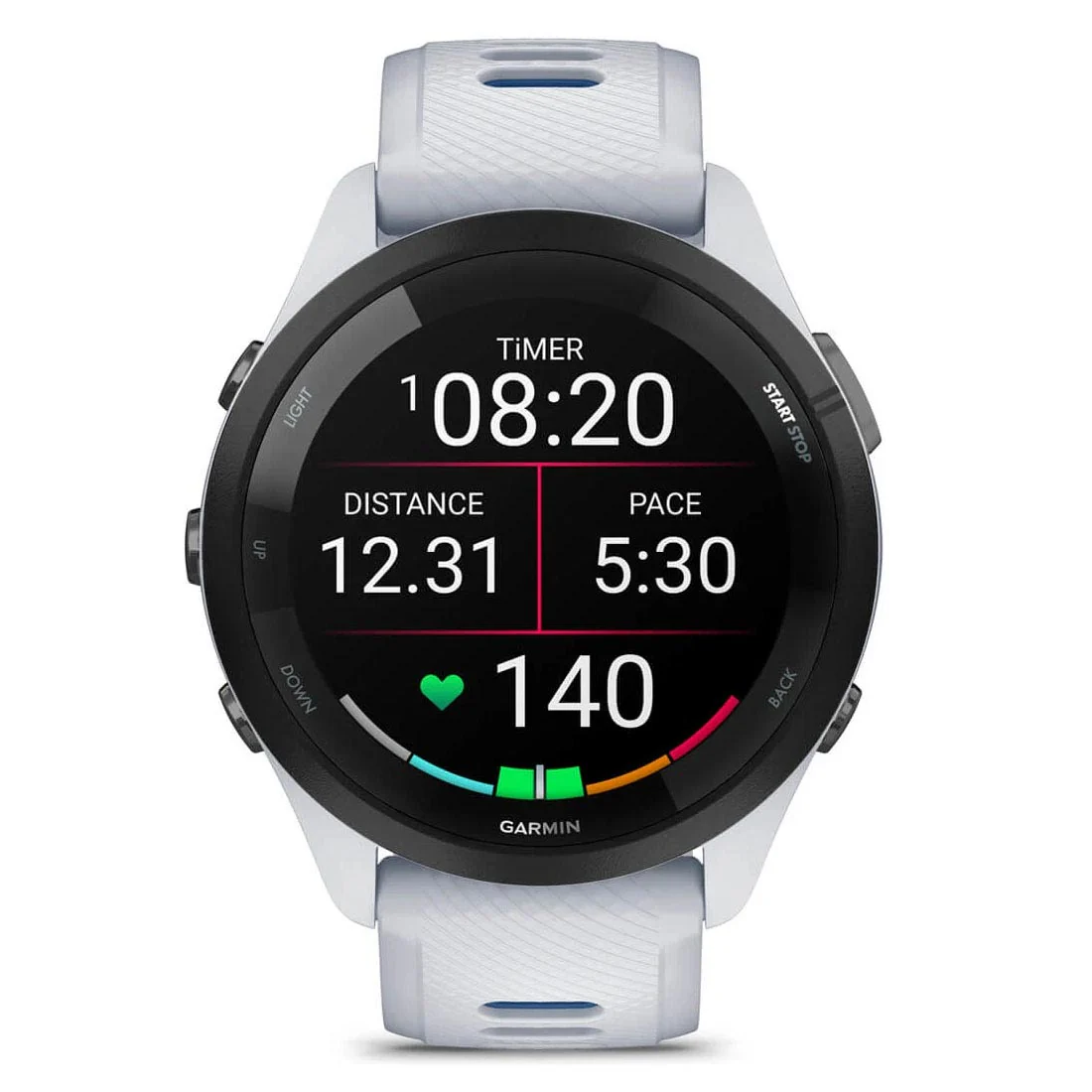 Garmin Forerunner® 265 Music Smartwatch - White - Image 8