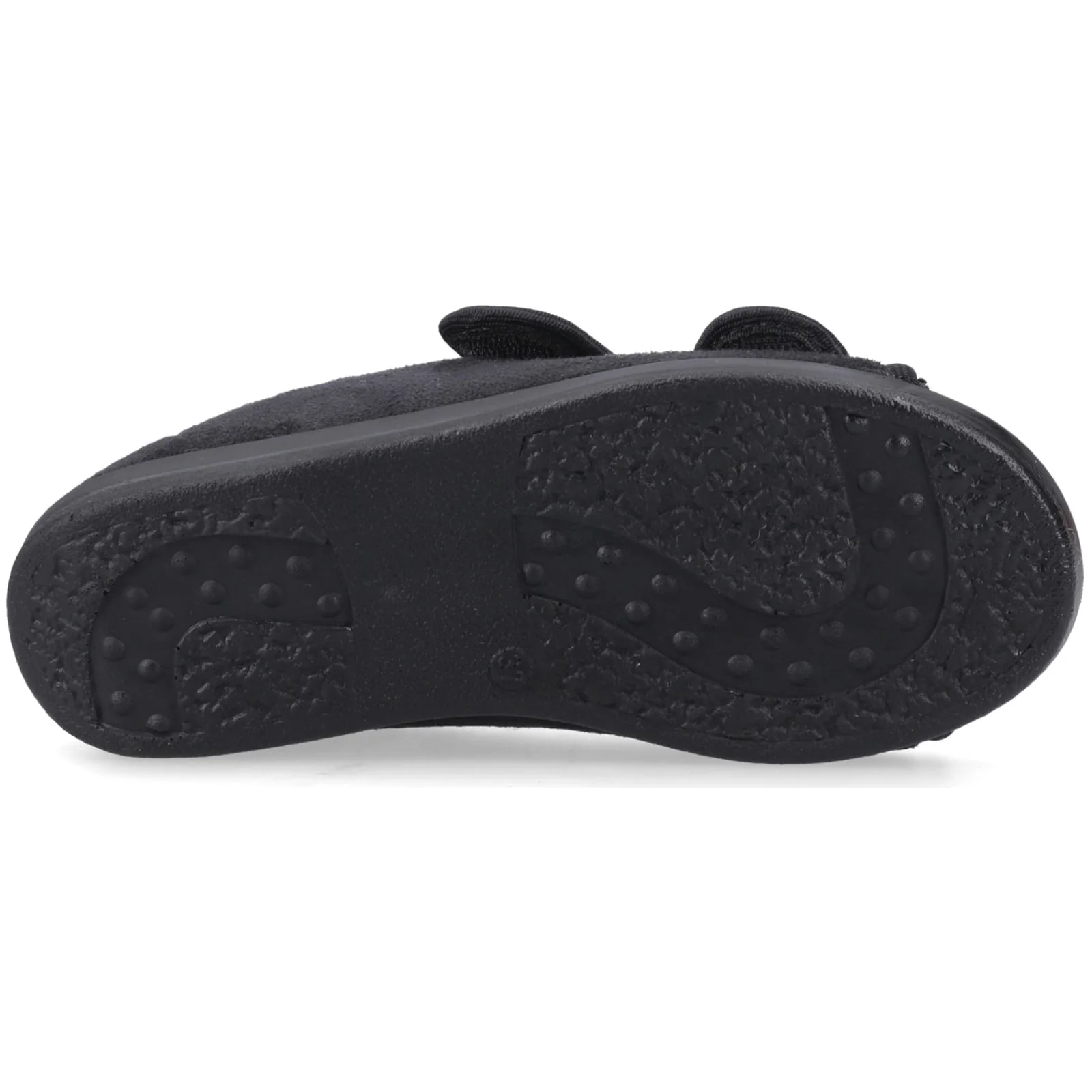 GBS Med Unisex Med Brompton Touch Fastening Slipper Black - Image 3