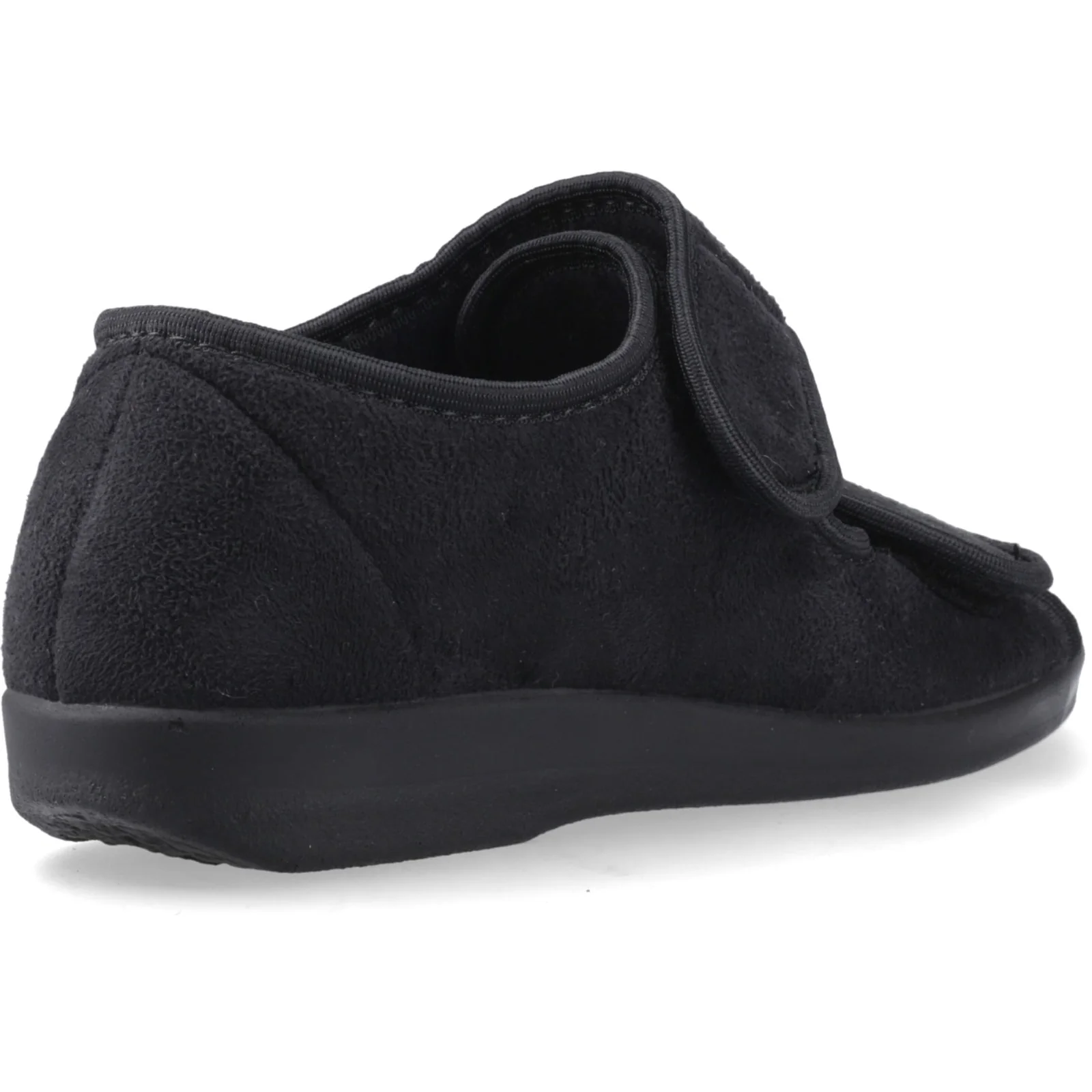 GBS Med Unisex Med Brompton Touch Fastening Slipper Black - Image 4