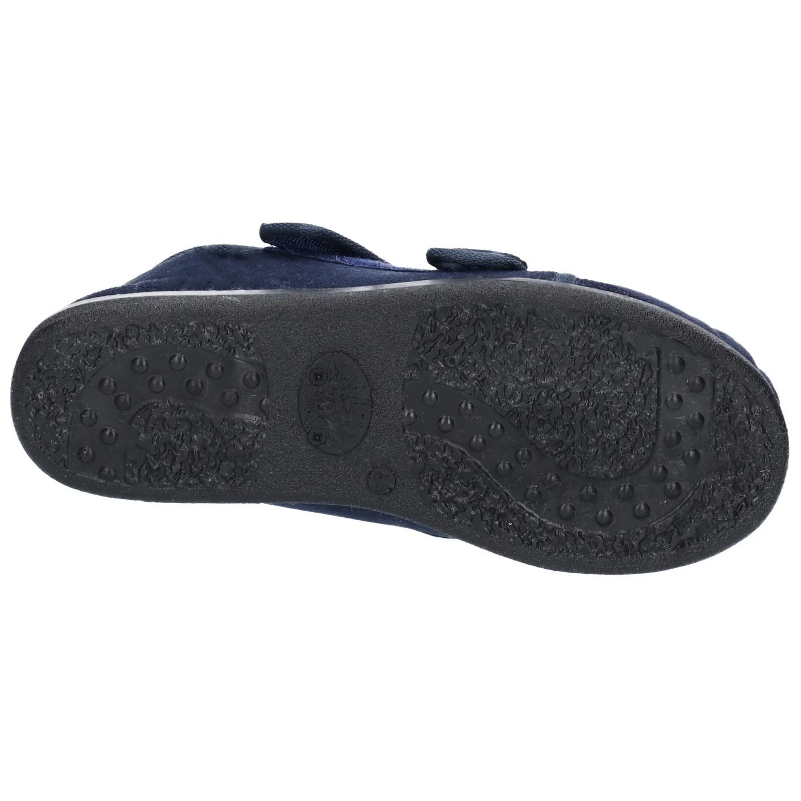 GBS Med Unisex Med Torbay Extra Wide Fit Slipper Navy - Image 2