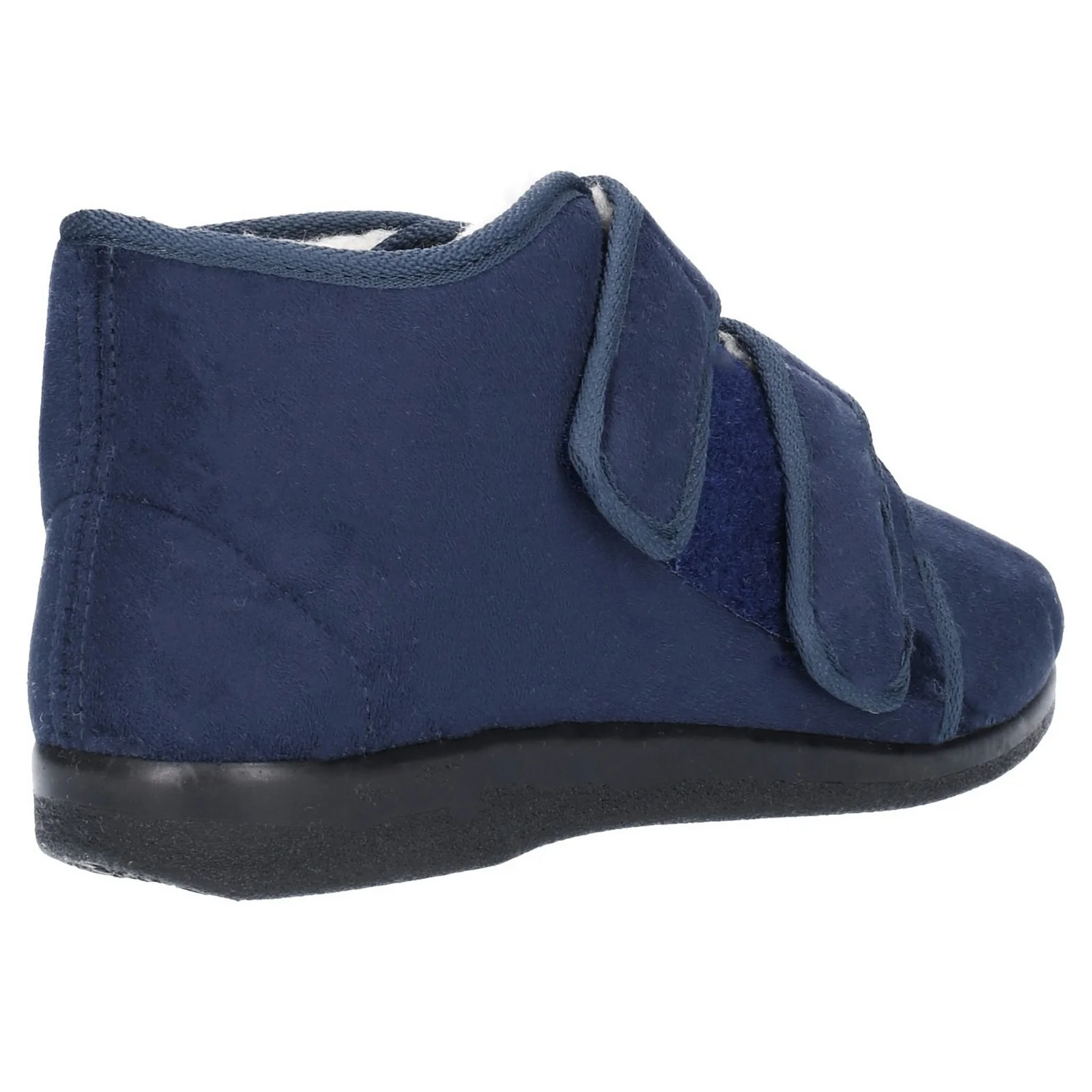 GBS Med Unisex Med Torbay Extra Wide Fit Slipper Navy - Image 4