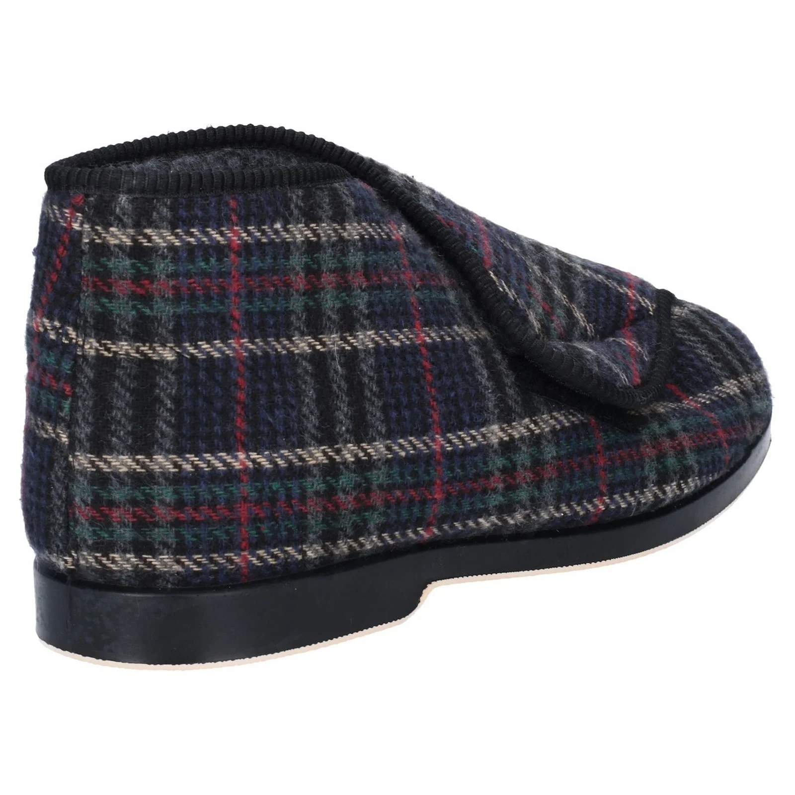 GBS Mens William Great British Touch Fastening Bootee Check - Image 3