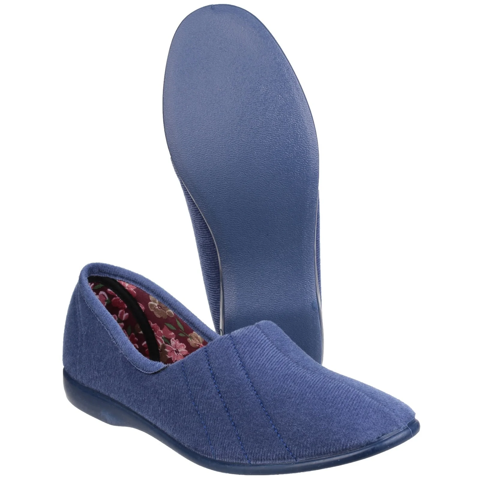 GBS Womens Audrey Ladies Slipper Blueberry - Image 4