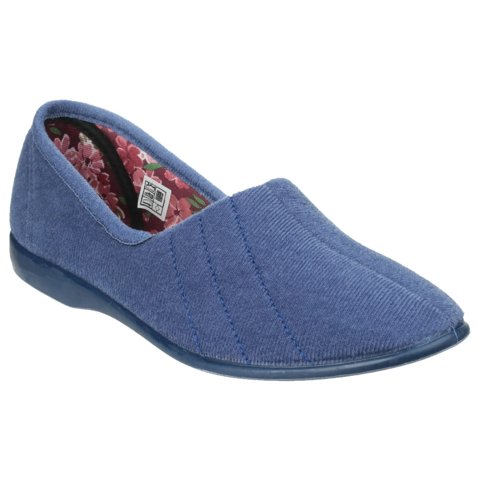 GBS Womens Audrey Ladies Slipper Blueberry - Image 5