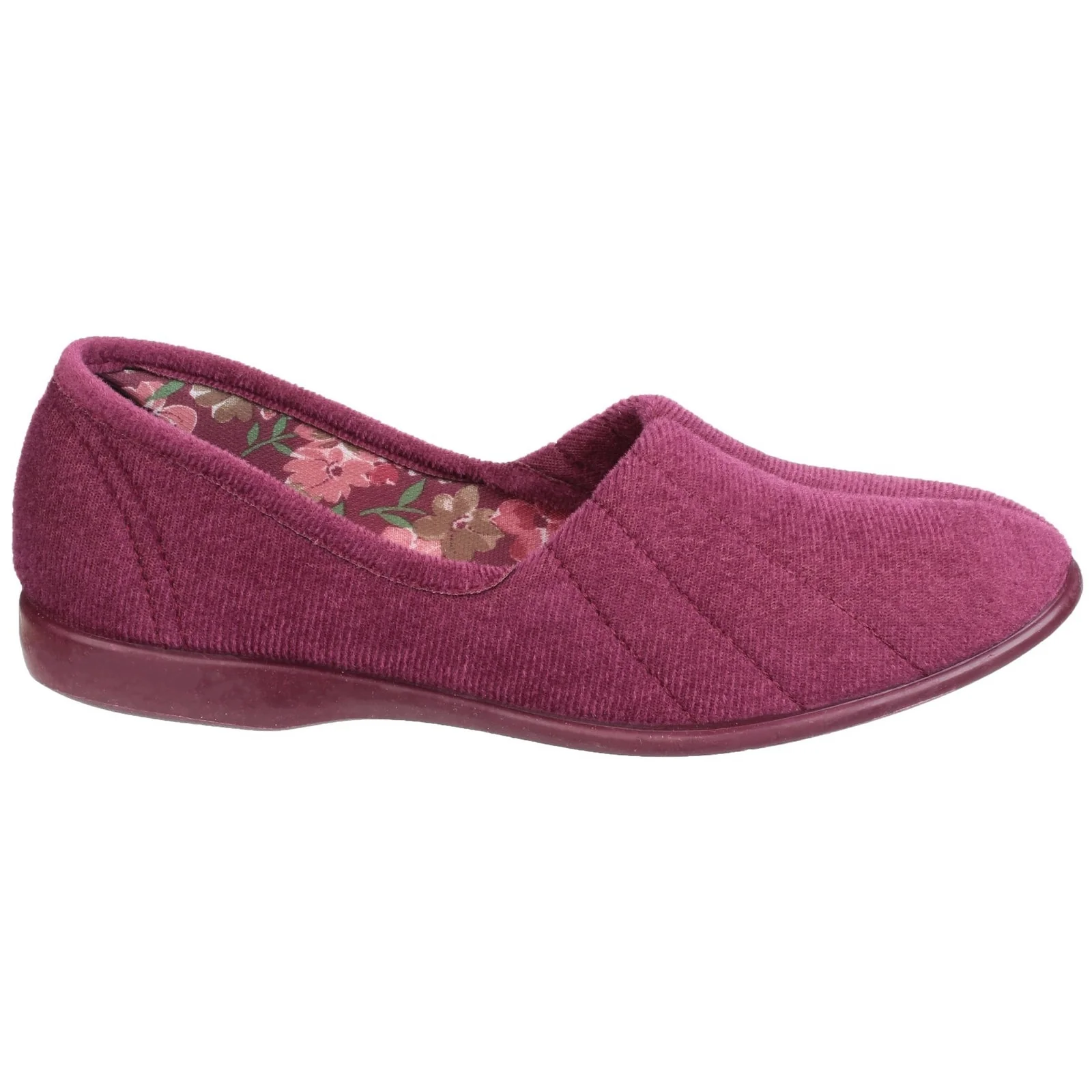 GBS Womens Audrey Ladies Slipper Heather