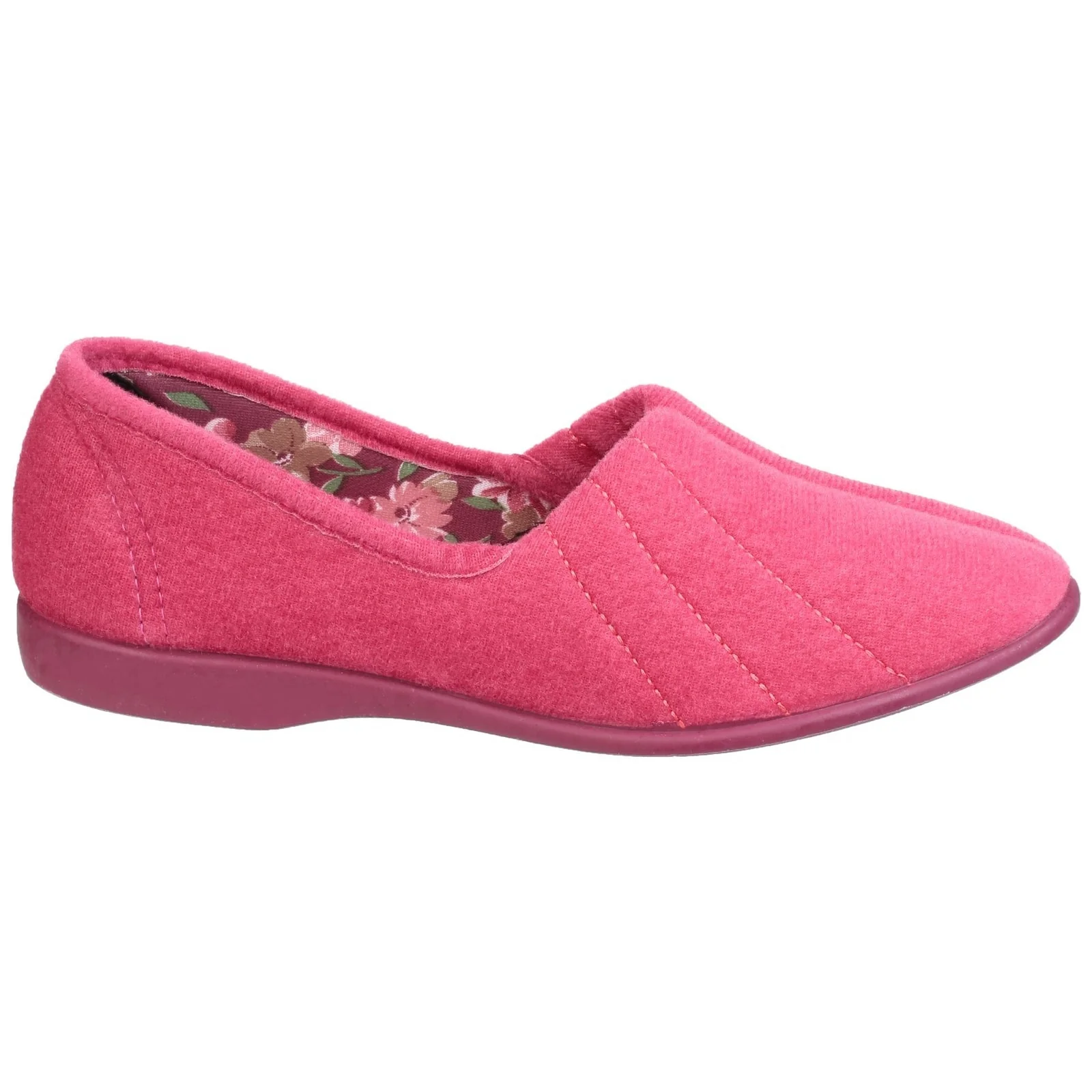 GBS Womens Audrey Ladies Slipper Rose