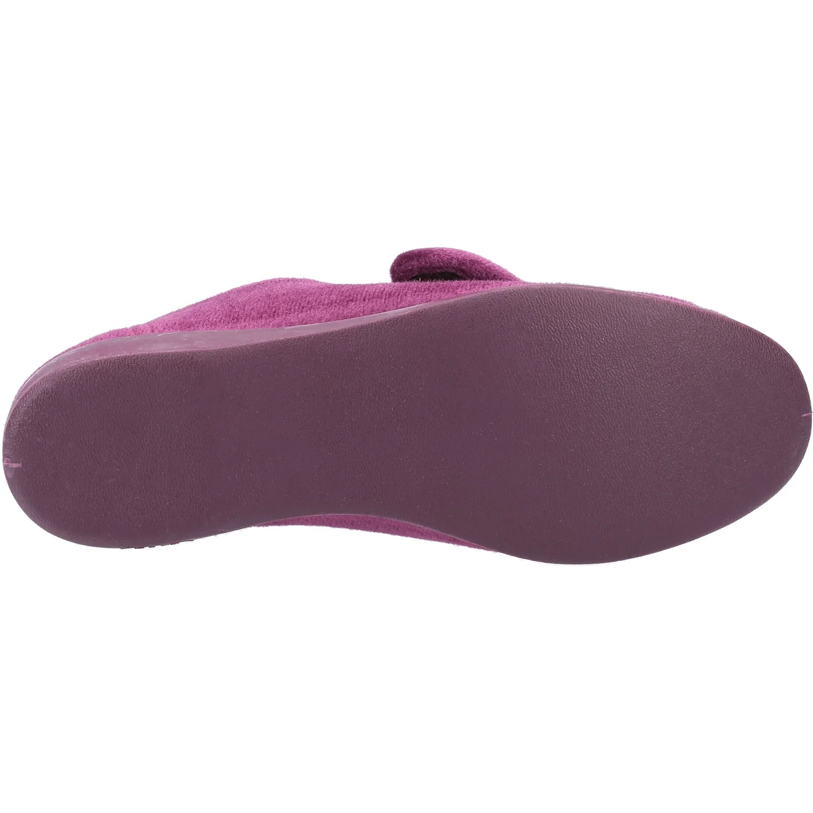 GBS Womens Audrey Touch Fastening Slipper Heather - Image 2
