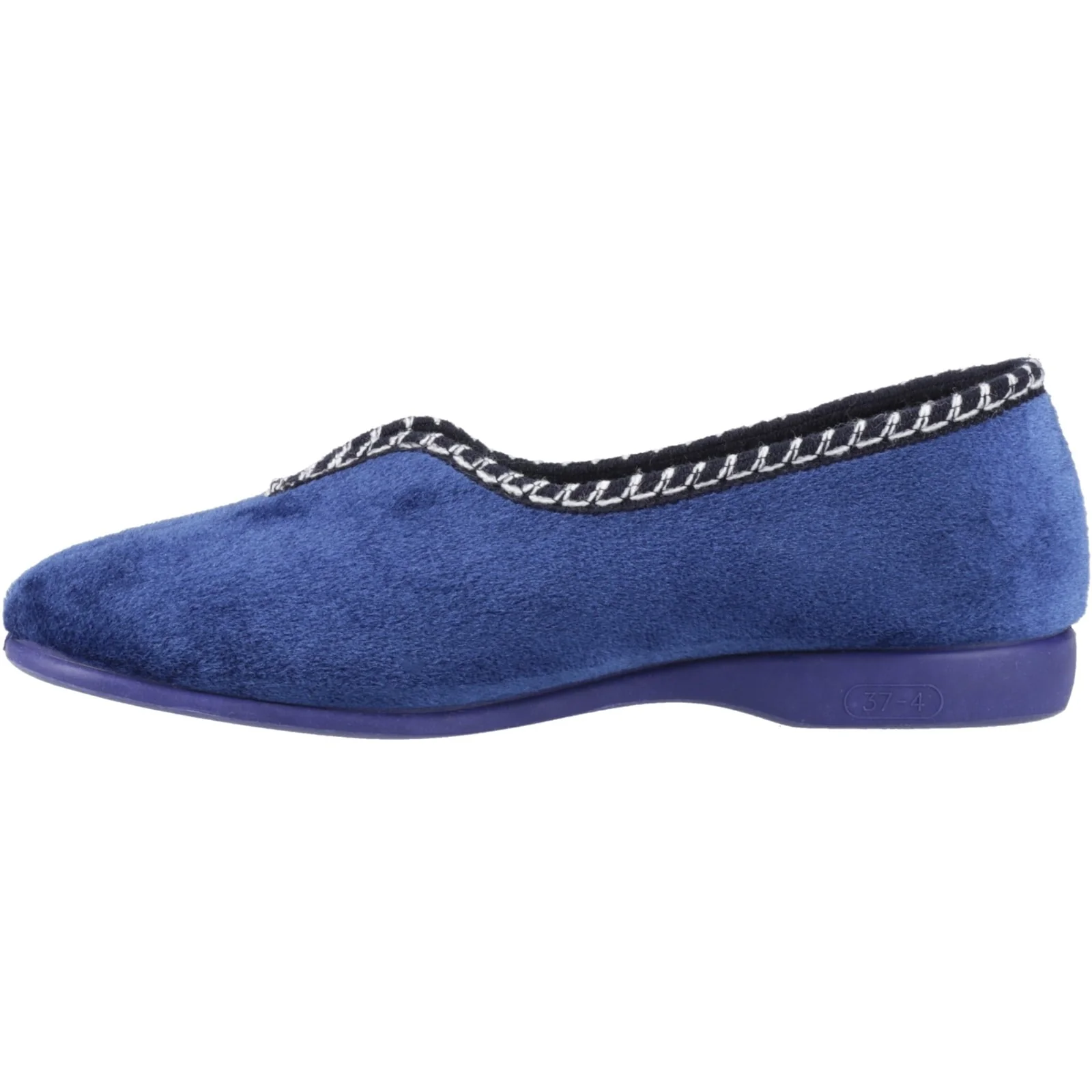 GBS Womens Helsinki Classic Slippers Blueberry - Image 2