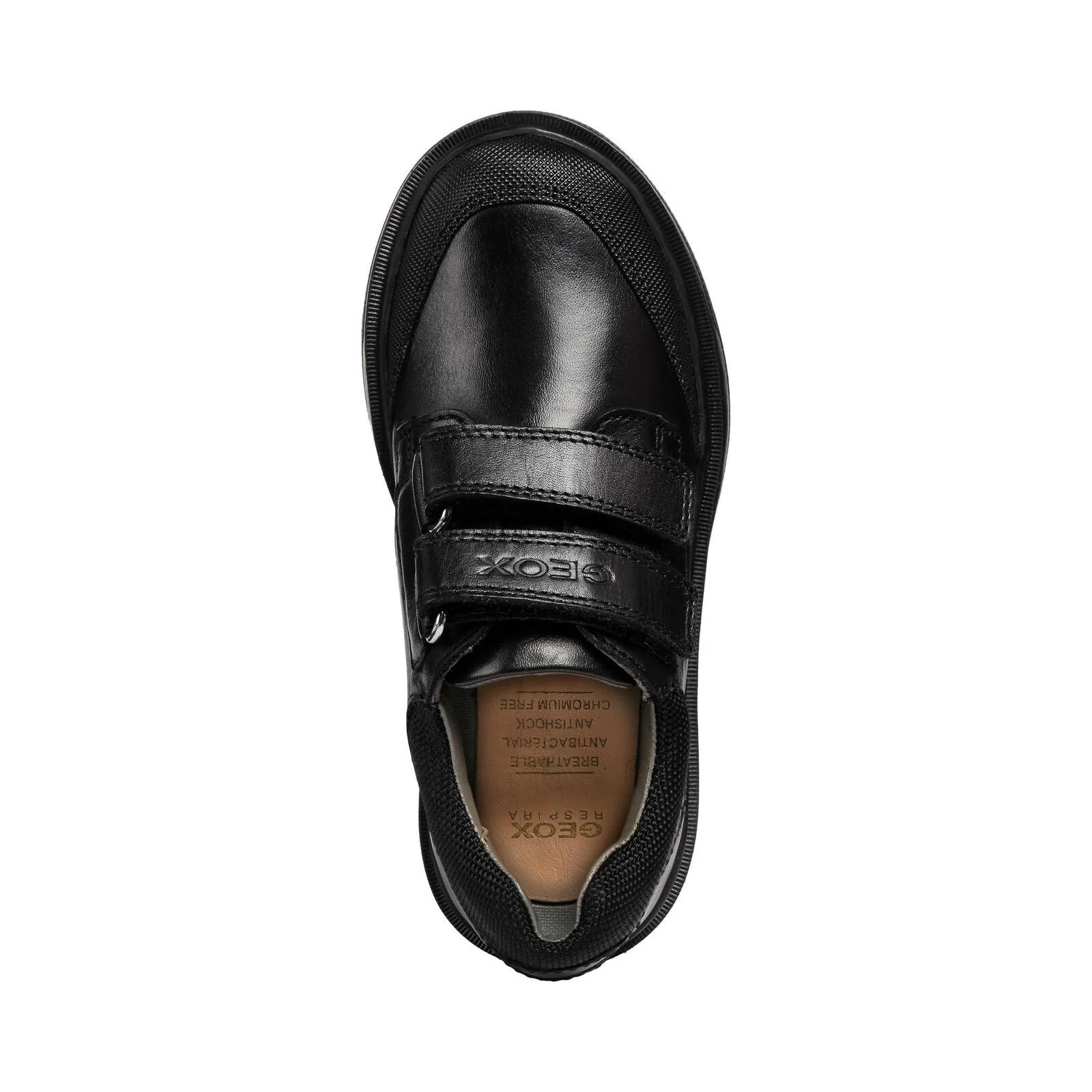 Geox Boys J Riddock B. F Touch Fastening Shoe Black - Image 4