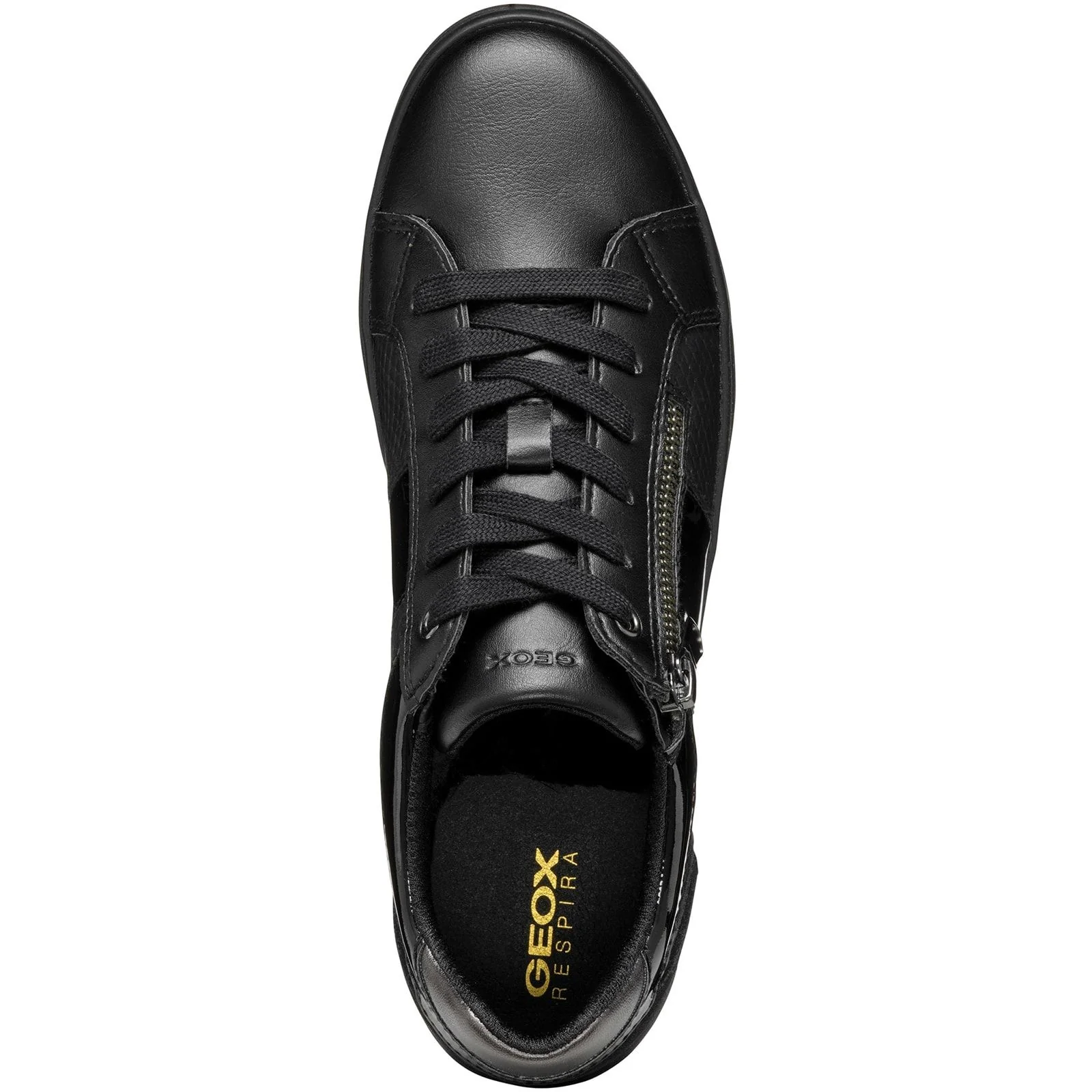 Geox Womens D BLOMIEE E SNEAKERS Black - Image 2