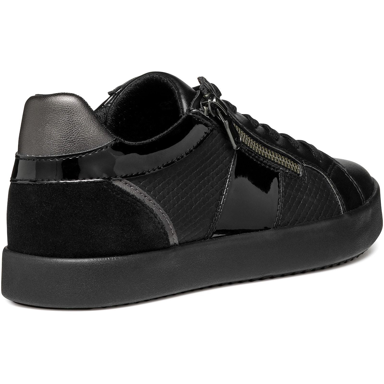 Geox Womens D BLOMIEE E SNEAKERS Black - Image 4