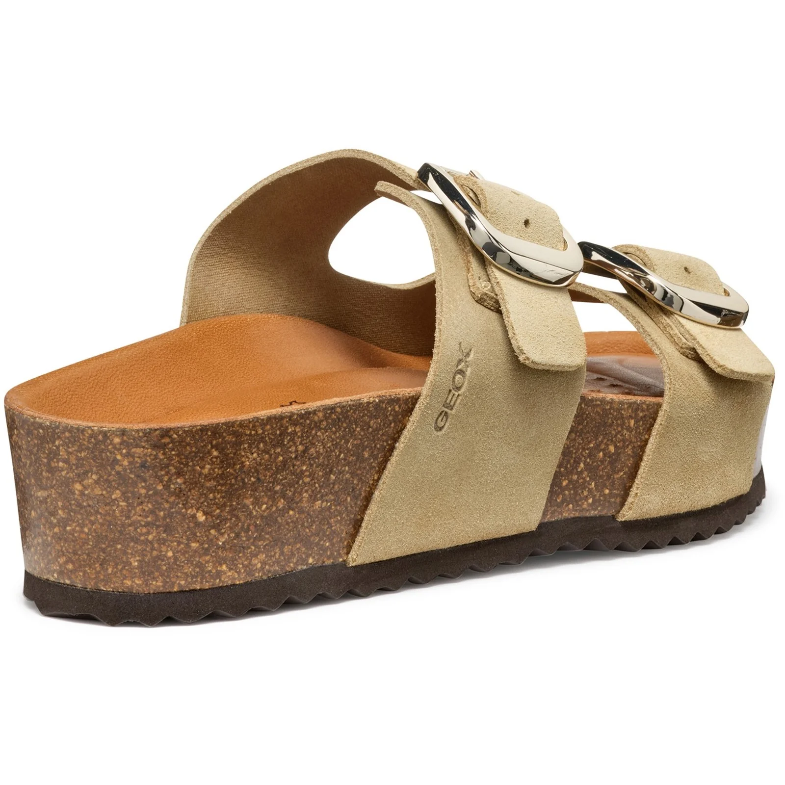 Geox Womens D BRIONIA H SANDALS Light Taupe - Image 4