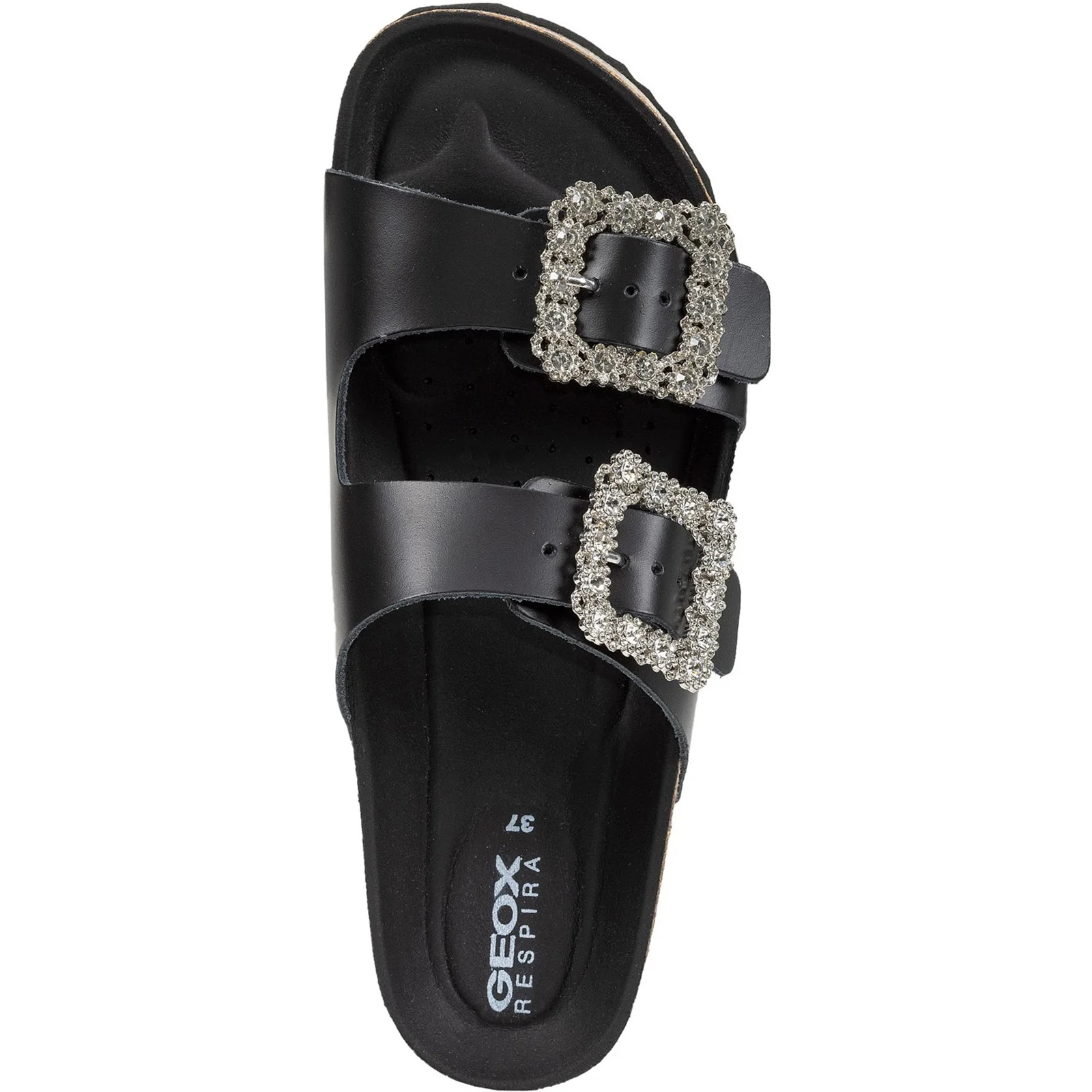 Geox Womens D BRIONIA R SANDALS Black - Image 3