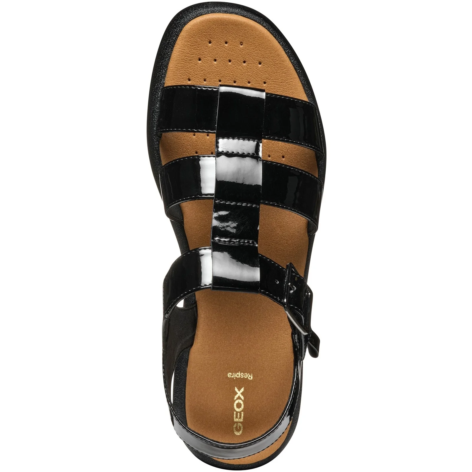 Geox Womens D CAMALEI SANDALS Black - Image 3