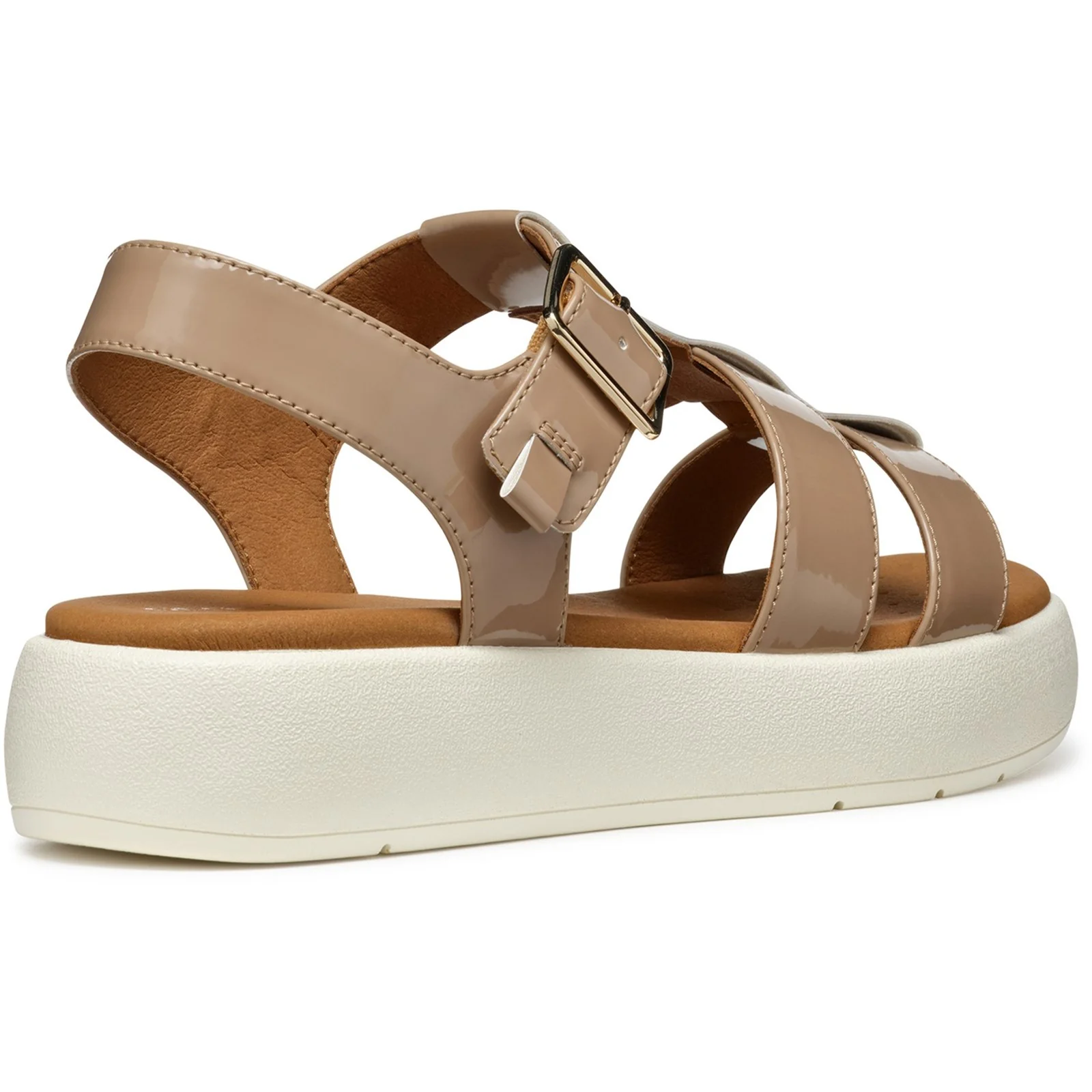 Geox Womens D CAMALEI SANDALS Caramel - Image 4