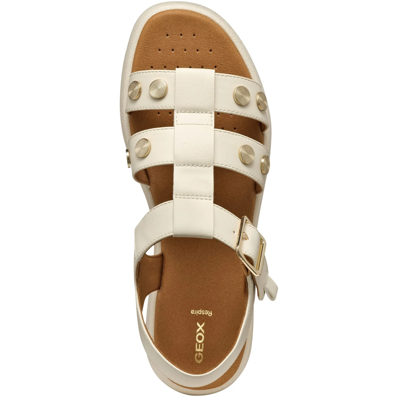 Geox Womens D CAMALEI SANDALS Papyrus - Image 3