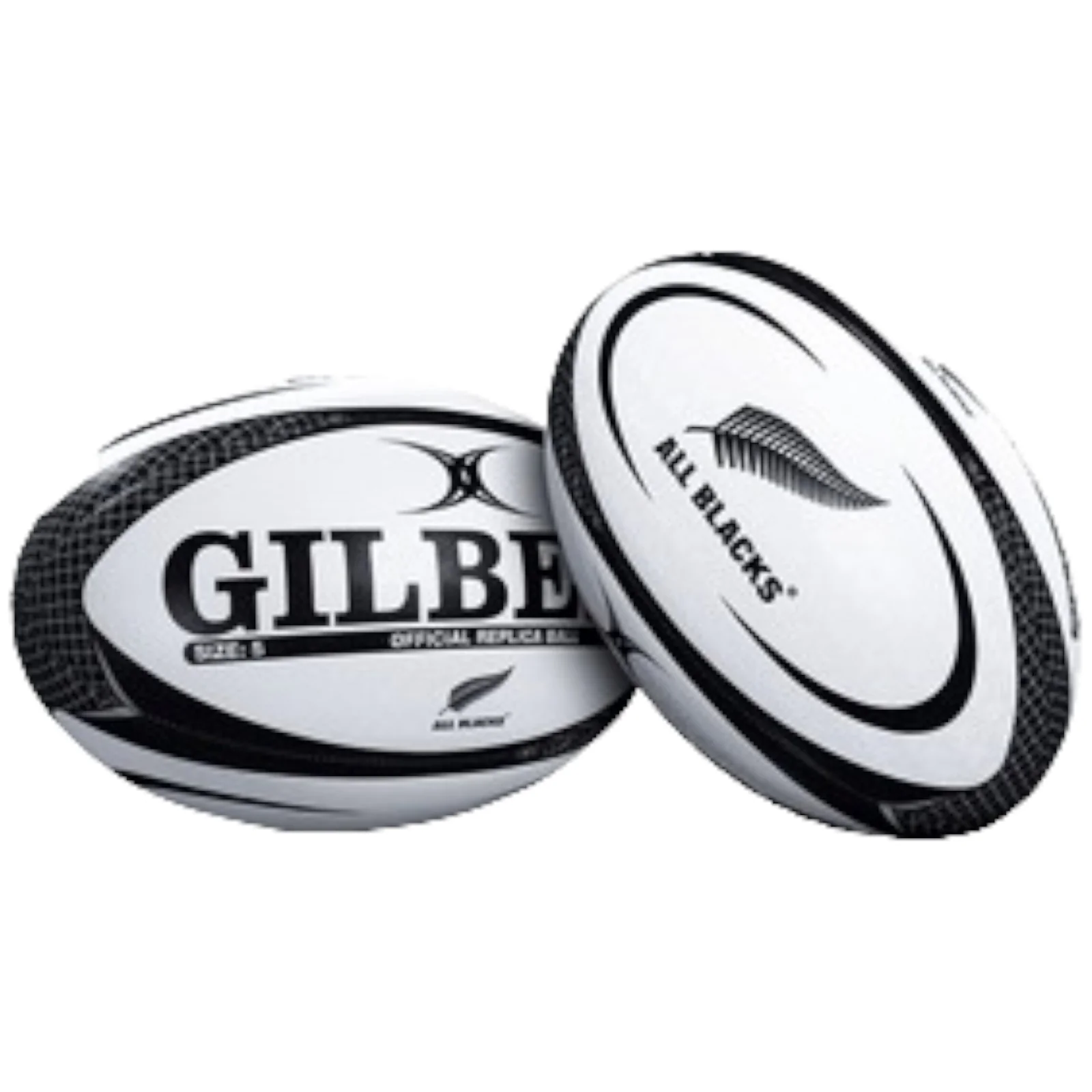 Gilbert All Blacks Replica Ball Size 5 - Image 2