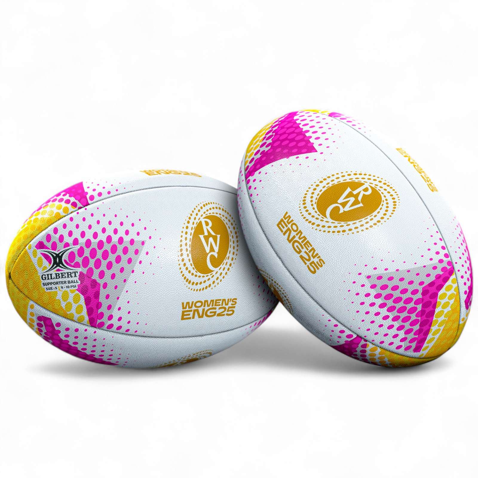 Gilbert Rugby World Cup 2025 Supporter Ball - Size 5 - Image 2