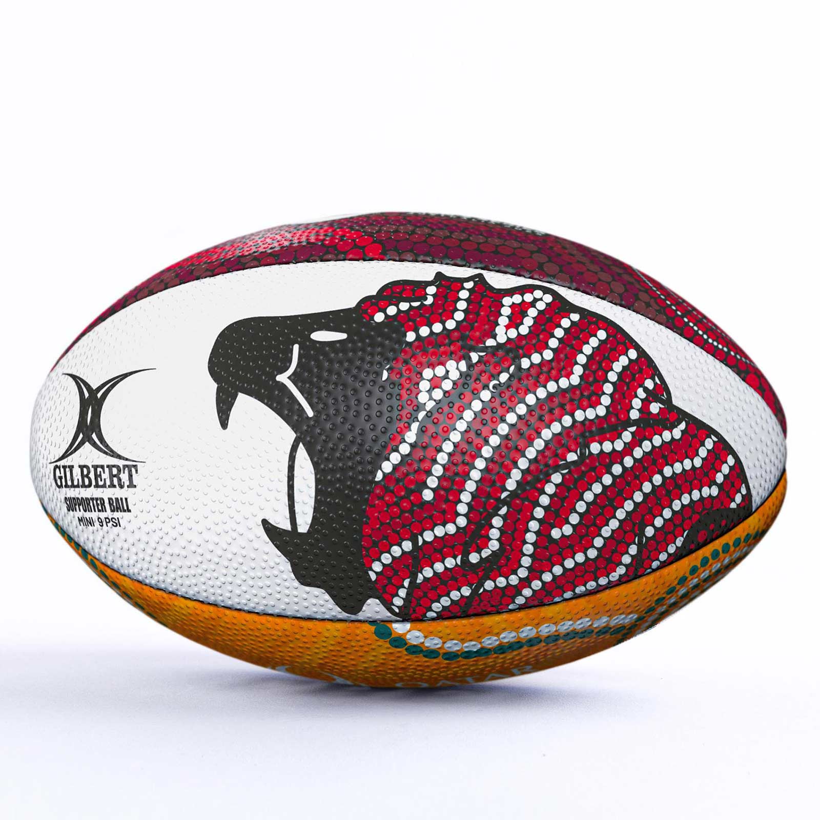 Gilbert British and Irish Lions Series 2025 Supporter Ball - Size Mini