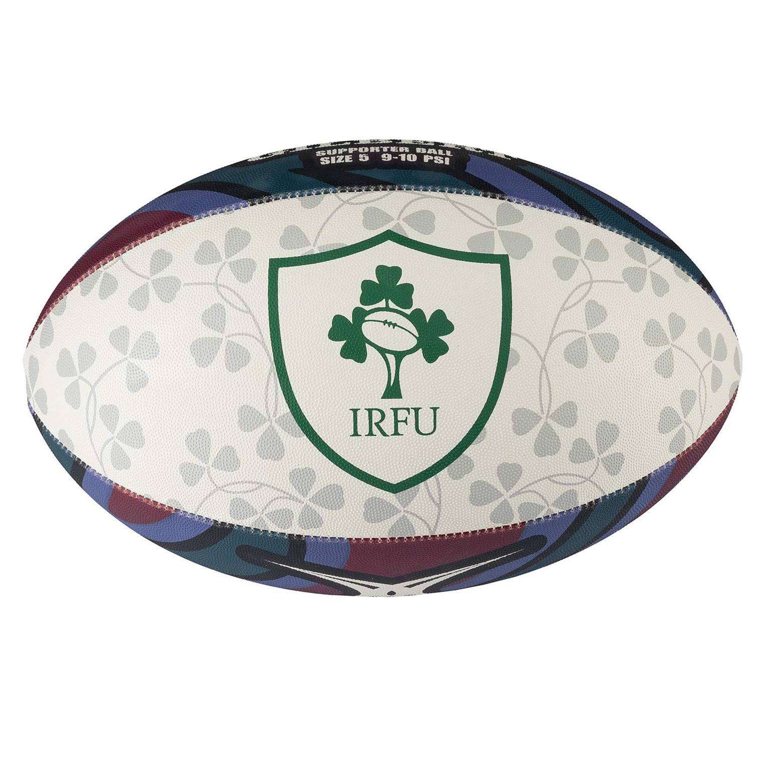 Gilbert IRFU Ireland Rugby 2025 Supporter Ball - Size 5
