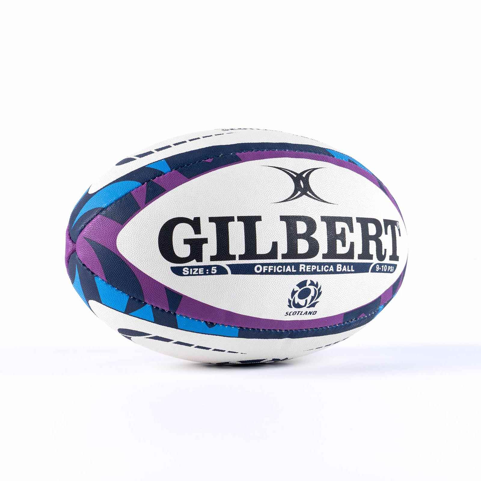 Gilbert Scotland Replica Size 5 Rugby Ball - Image 3