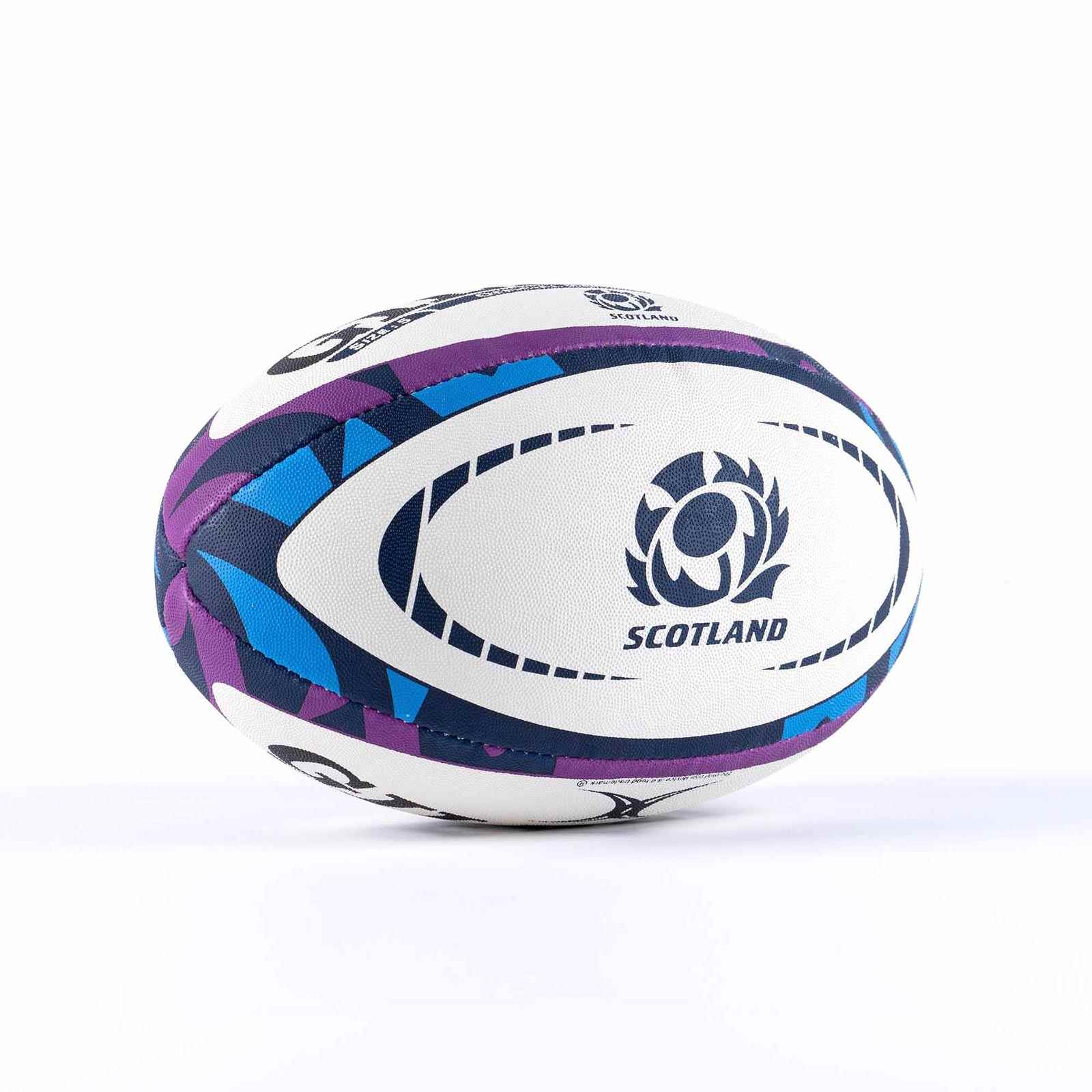 Gilbert Scotland Replica Size 5 Rugby Ball - Image 4