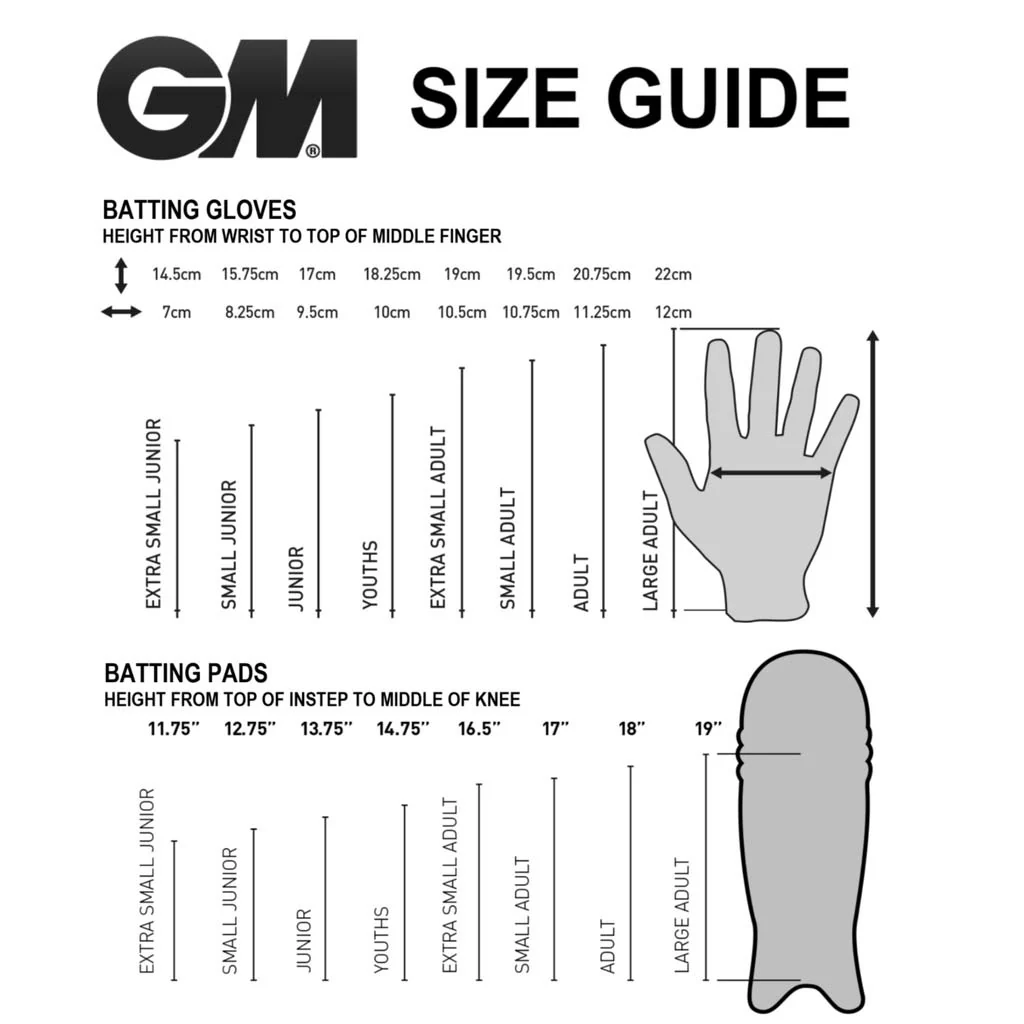 Gunn & Moore GM Diamond 404 Adults Batting Gloves - RH - Image 2
