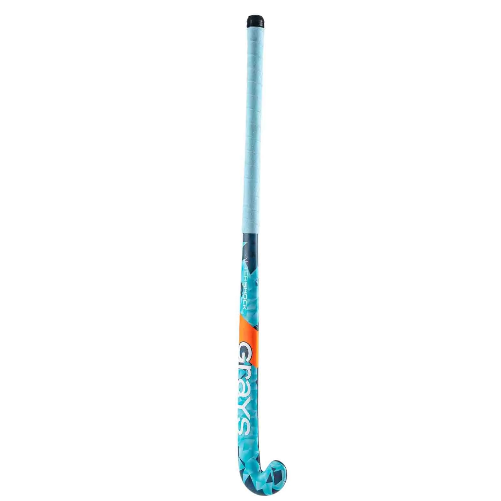 Grays Aftershock Ultrabow Junior Hockey Stick Navy/Sky - Image 3
