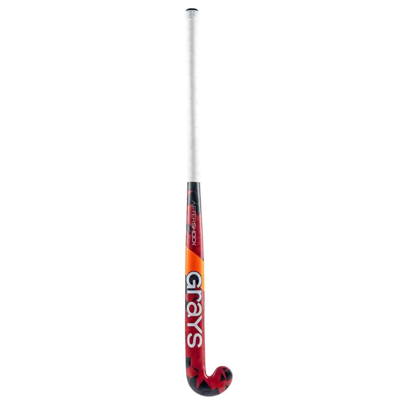 Grays Aftershock Ultrabow Junior Hockey Stick Red/Black - Image 2