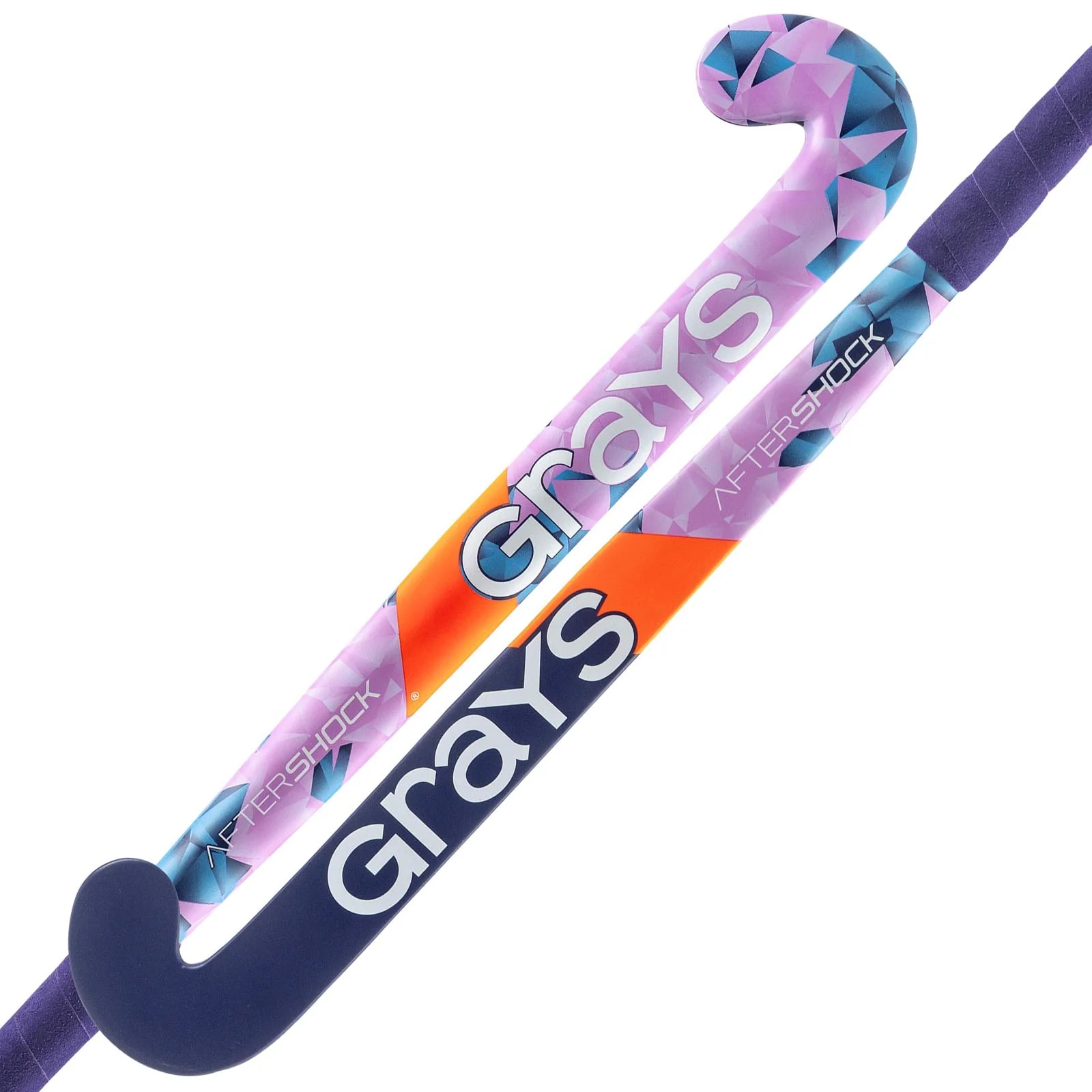 Grays Aftershock Ultrabow Hockey Stick Purple/Blue - Image 6