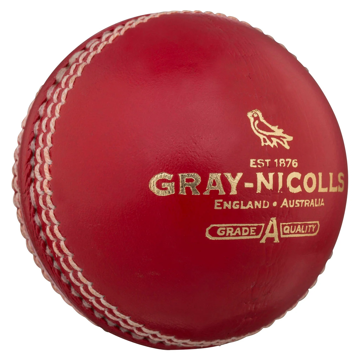 Grays Crown 5 Star Cricket Ball 156g Red - Image 2