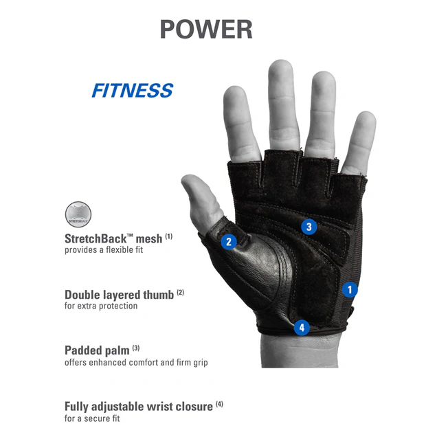Harbinger Men’s Power Glove - Image 2