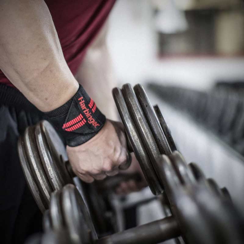 Harbinger Red Line Wrist Wraps - Image 4